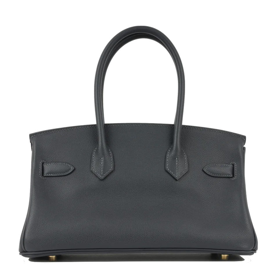 HERMÈS Birkin Shoulder Caban Evercolor Leather Gold Hardware