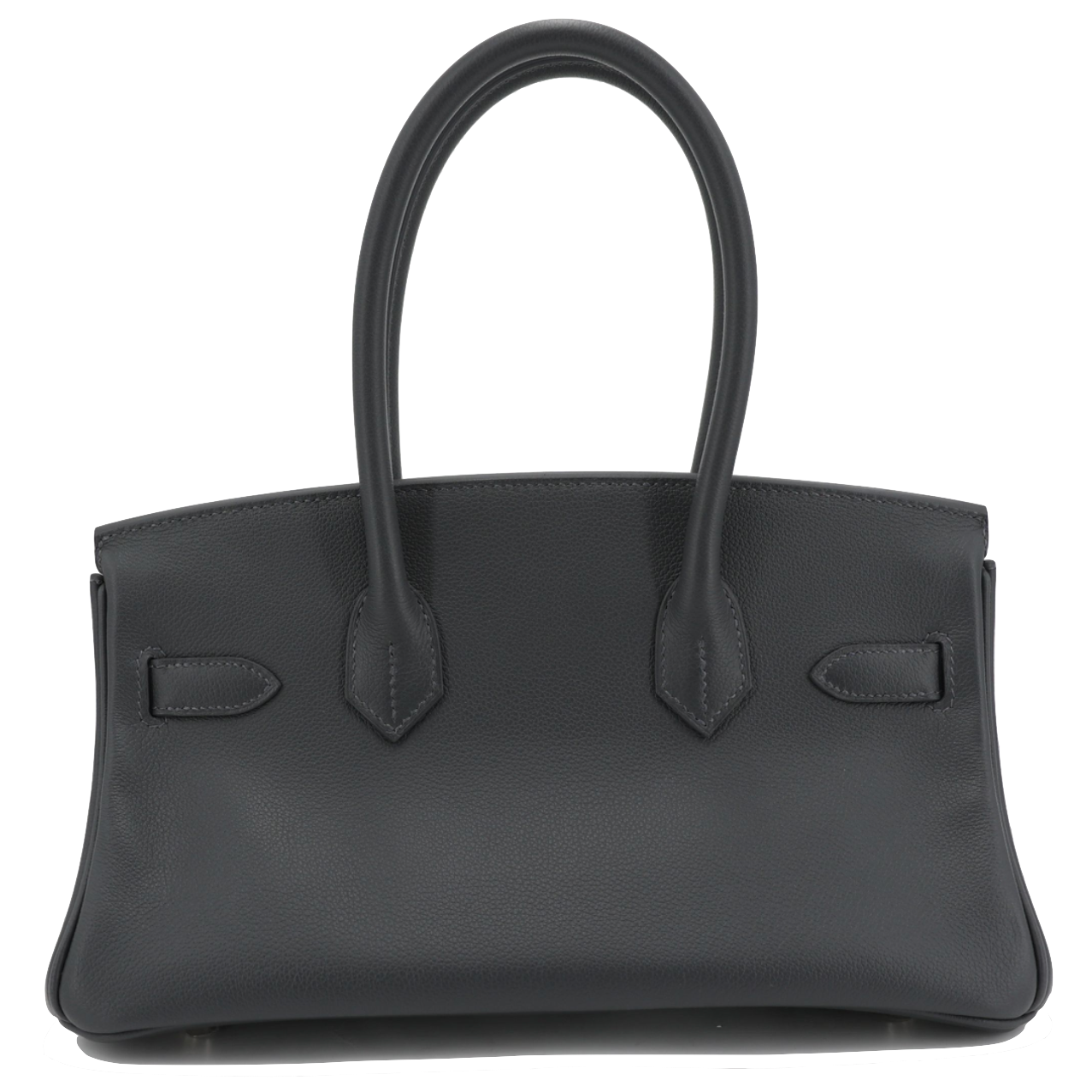 HERMES Birkin Shoulder Ardoise Evercolor Leather Palladium Hardware