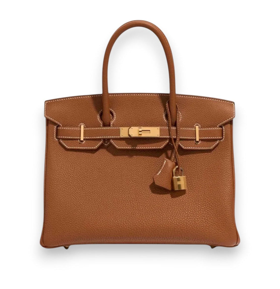 HERMES Birkin 30 Gold Togo Gold Hardware