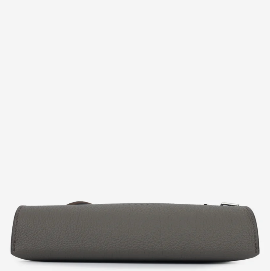 HERMES VidePoches Gris Étain Togo Leather Palladium Hardware