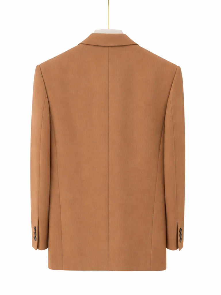 SAINT LAURENT Oversized Tan Blazer Size Medium