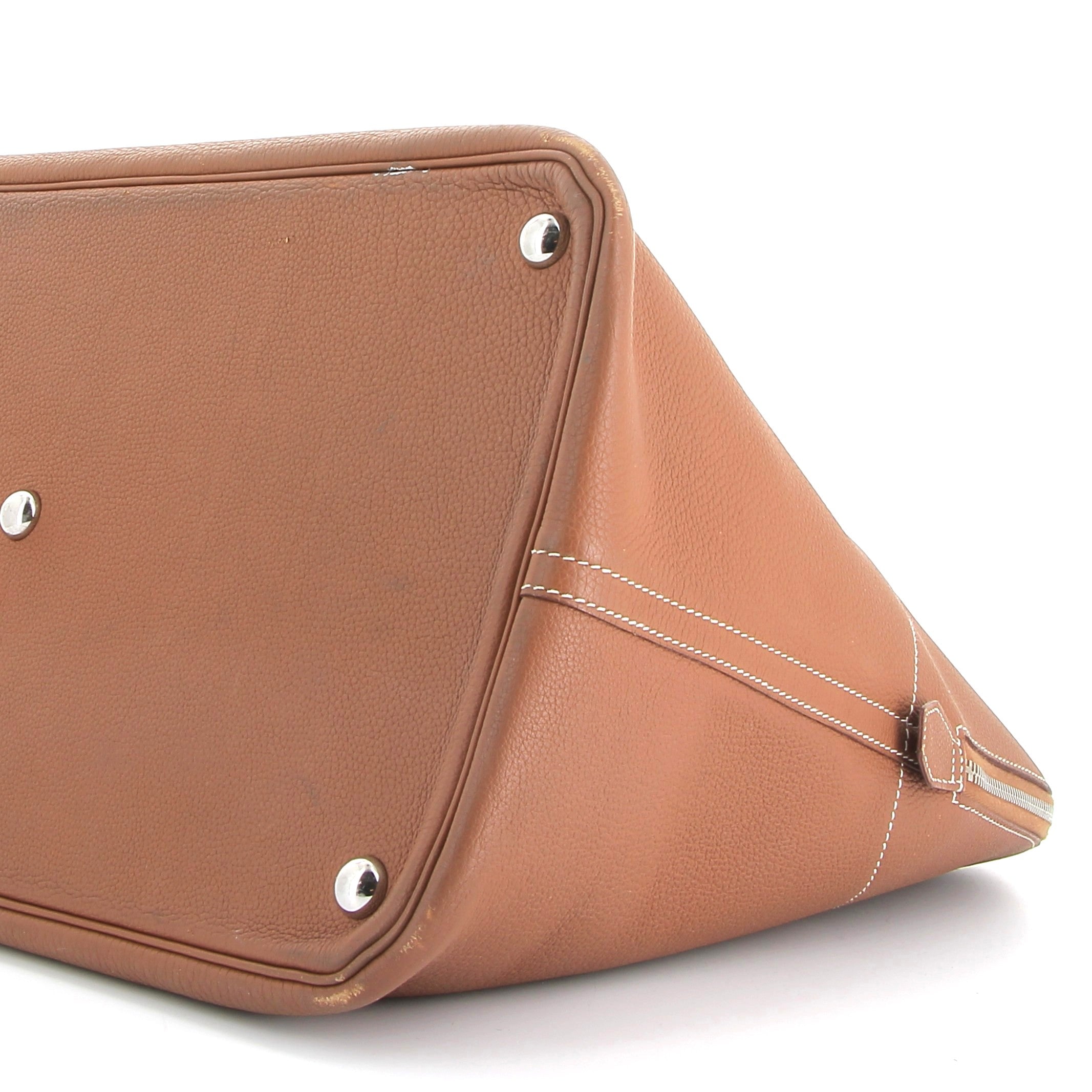 HERMÈS Bolide 45 Shark Gold Togo Palladium hardware