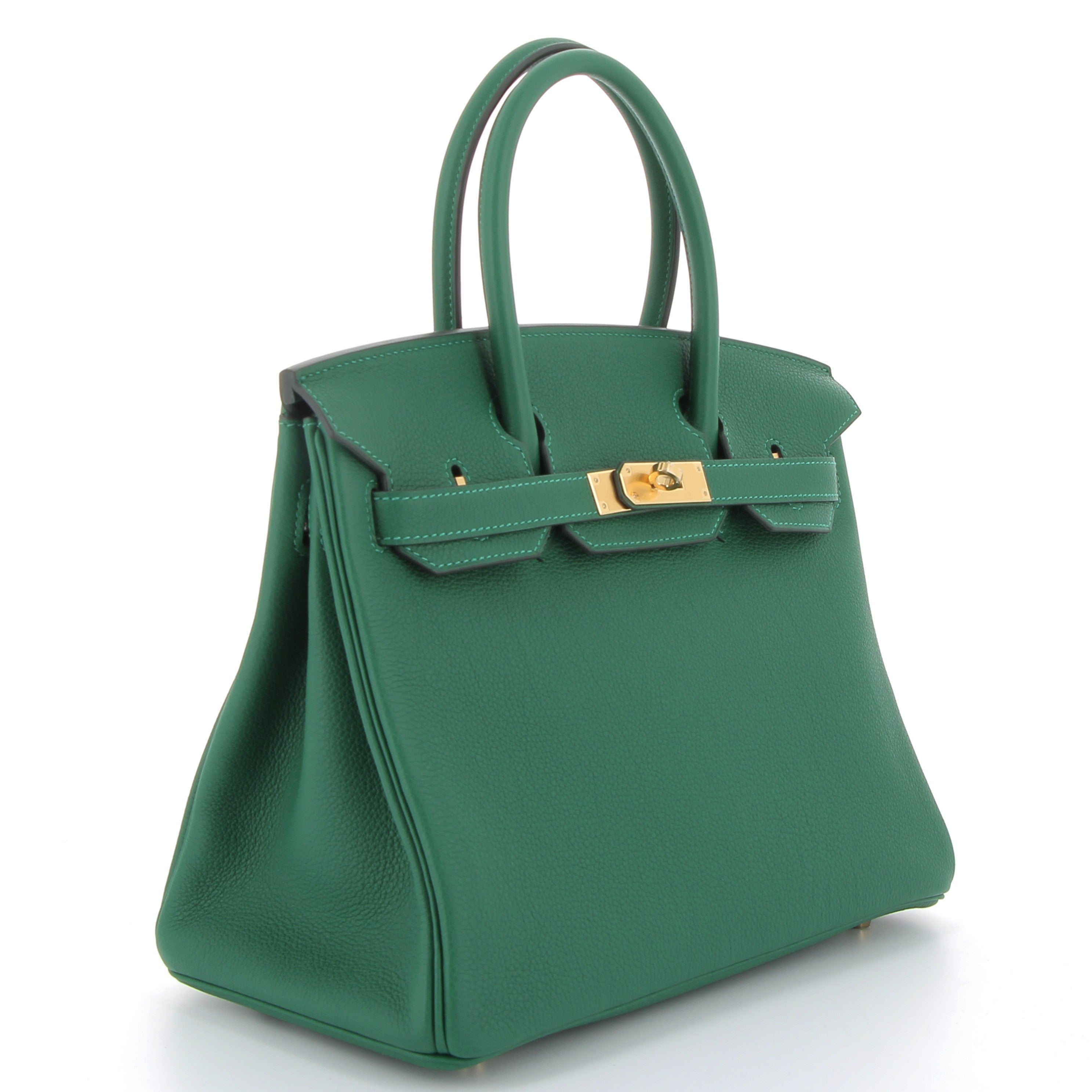 Hermès Birkin 30cm in Vert Vertigo Togo Leather with Gold Hardware