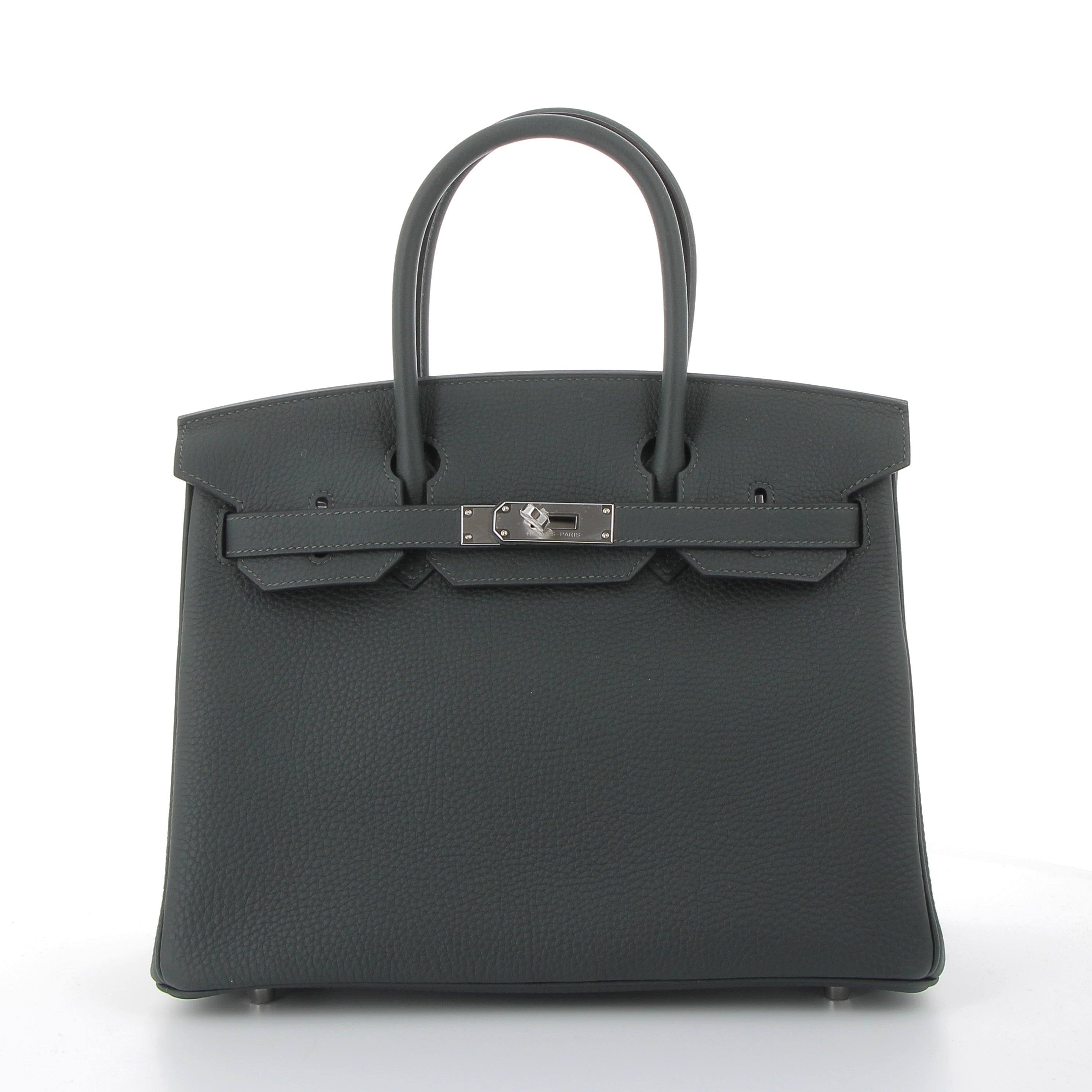 Hermès Birkin 25cm in Gris Misty Swift with Palladium Hardware
