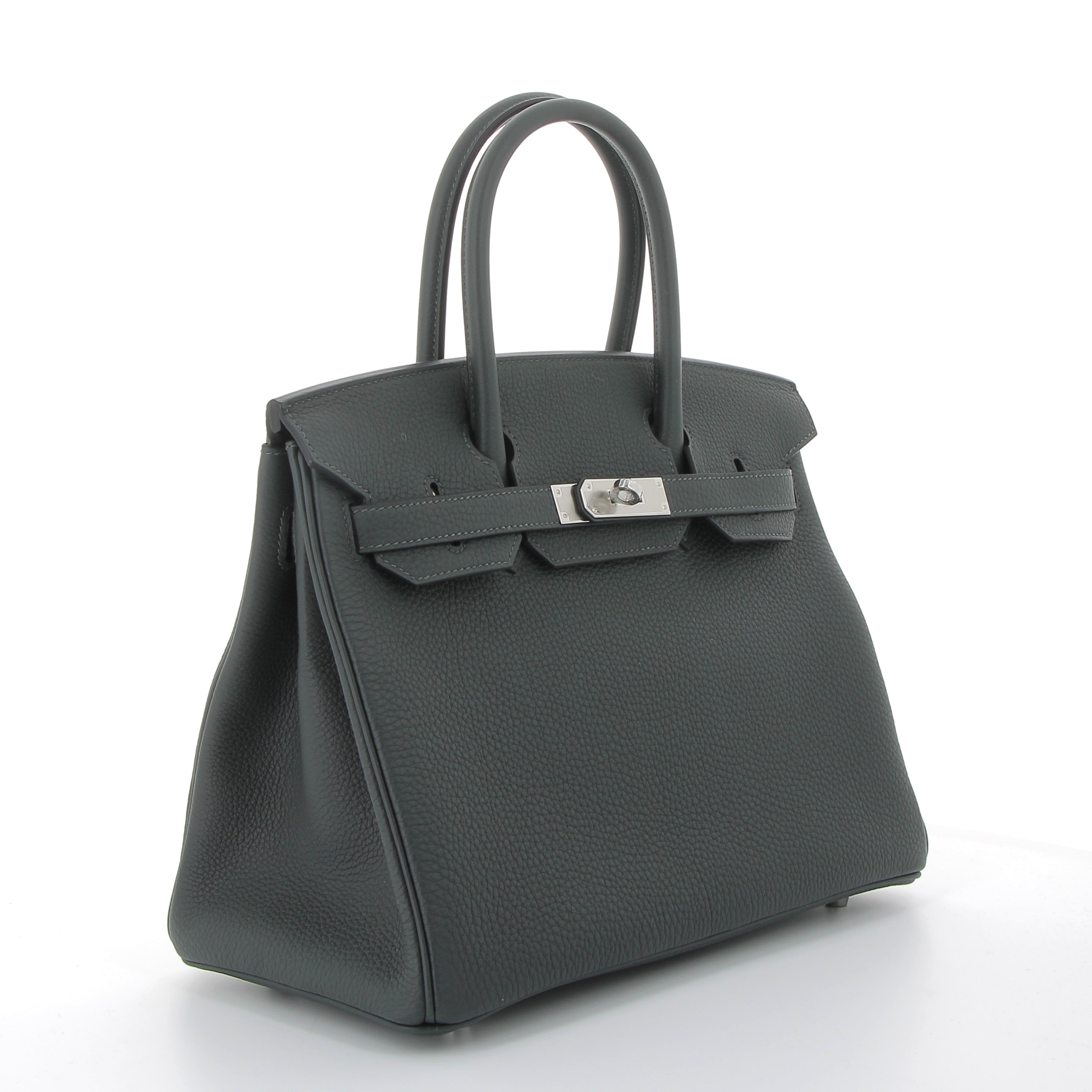 Hermès Birkin 25cm in Gris Misty Swift with Palladium Hardware