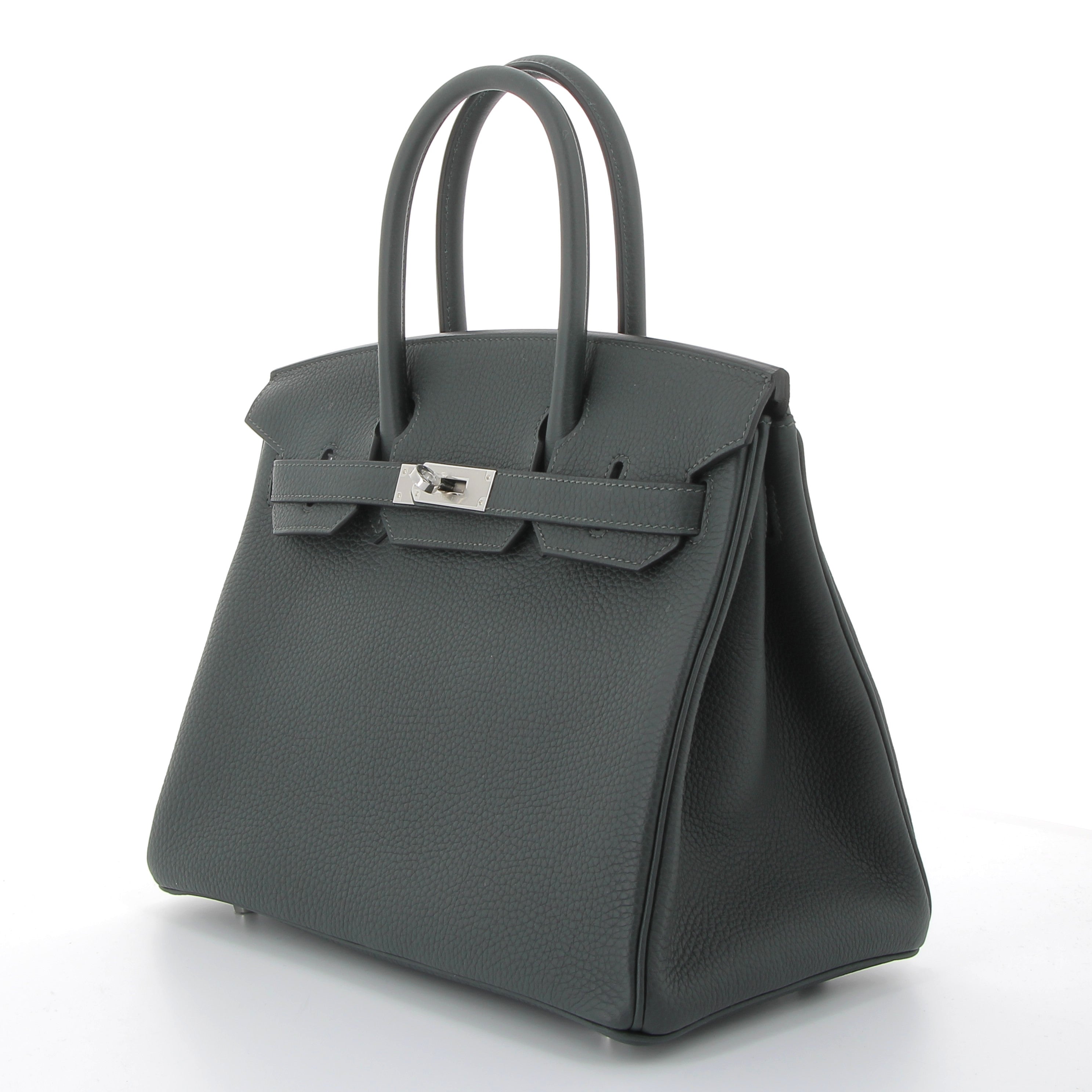 Hermès Birkin 25cm in Gris Misty Swift with Palladium Hardware