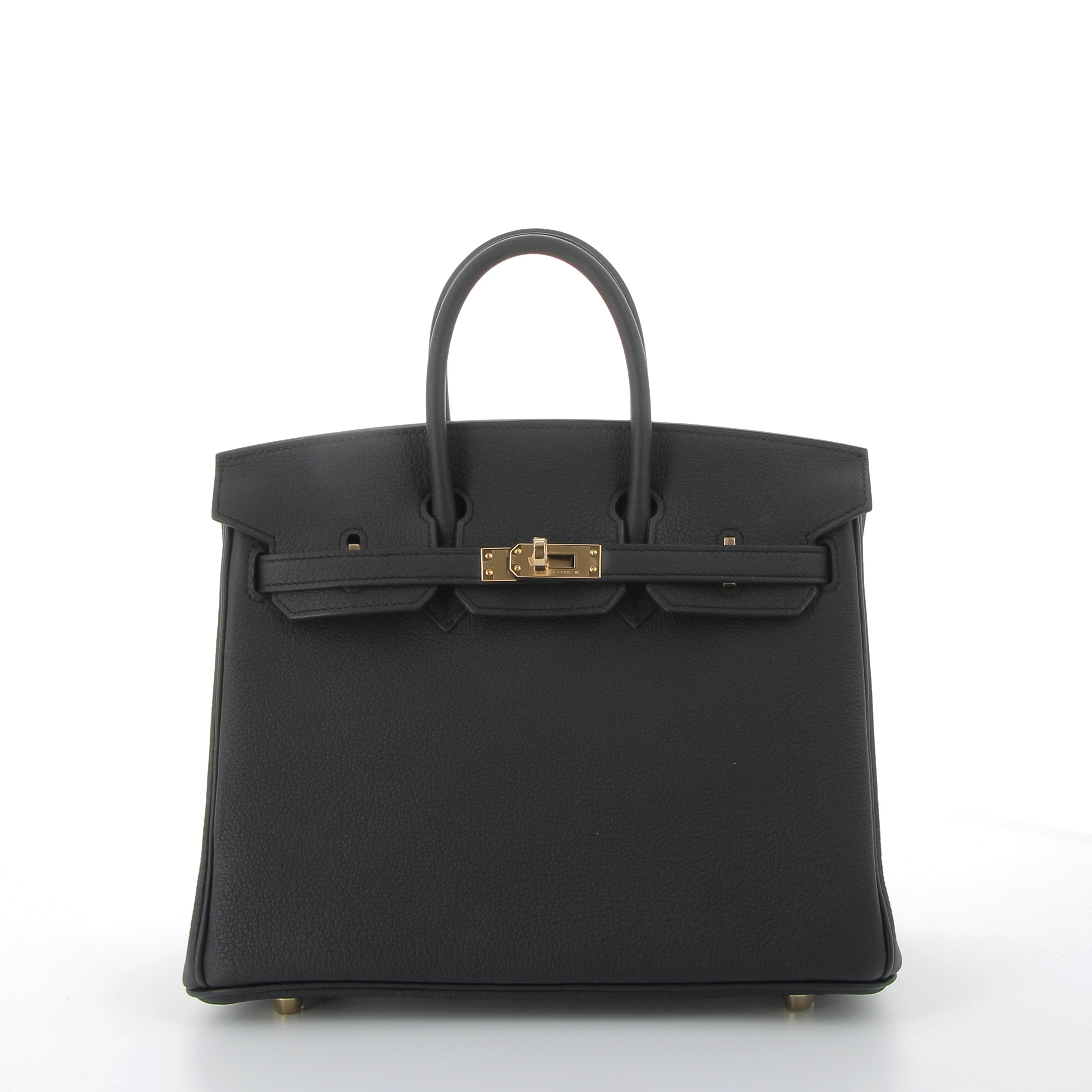Hermès Birkin 25cm in Black Togo Leather with Gold Hardware