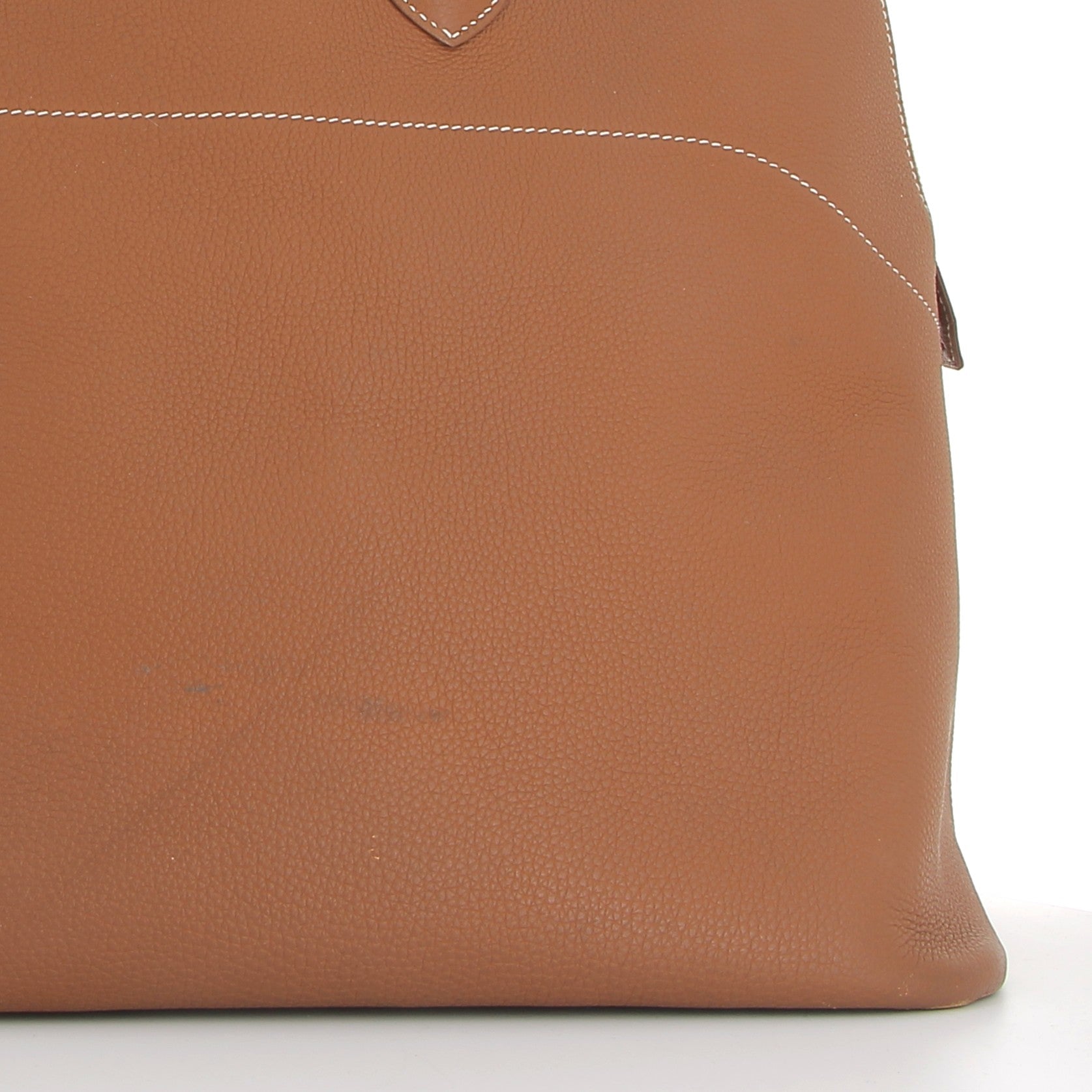 Hermès Bolide 45cm Shark Gold Togo with Palladium Hardware