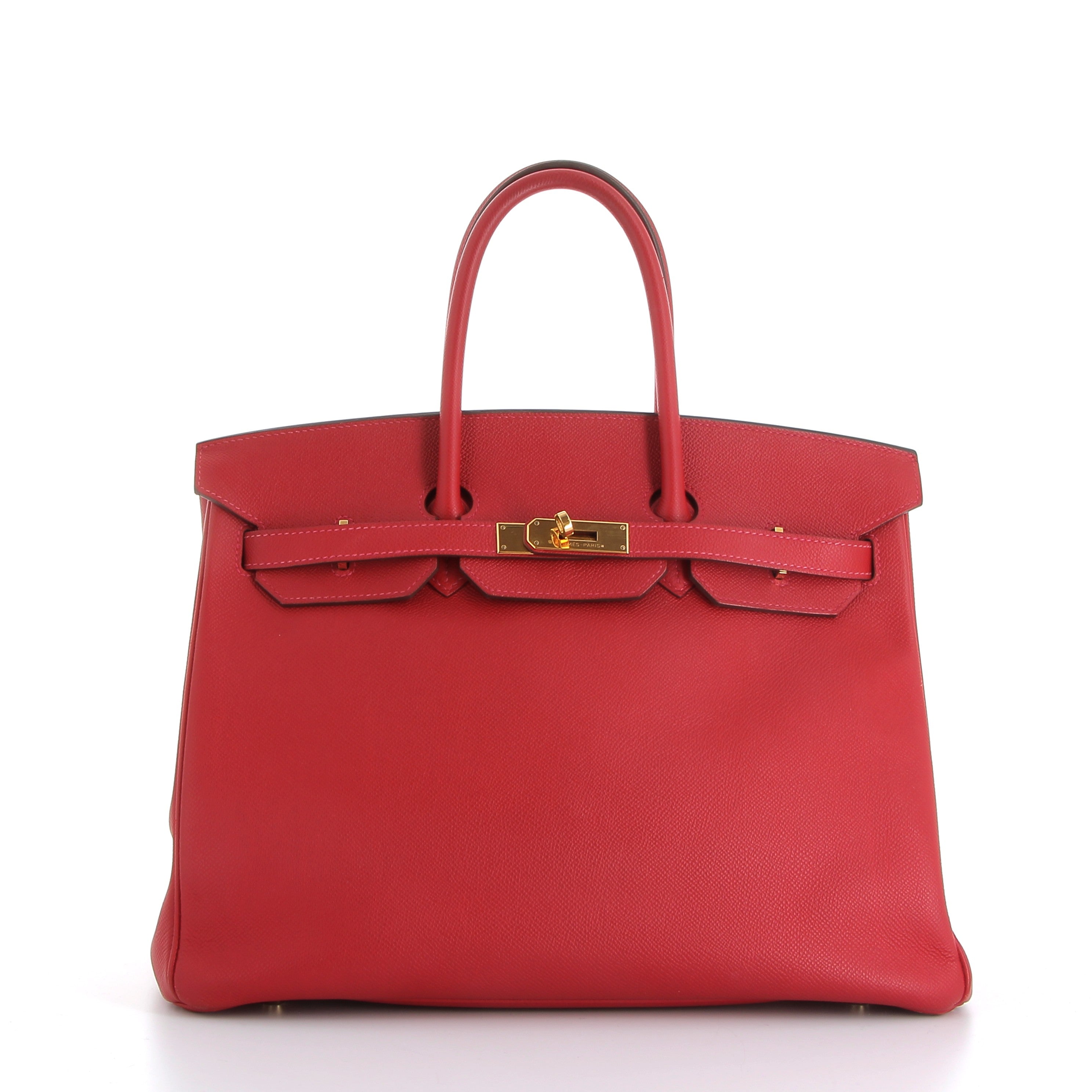 Hermès Birkin 35cm in Rouge Casaque Epsom with Palladium Hardware