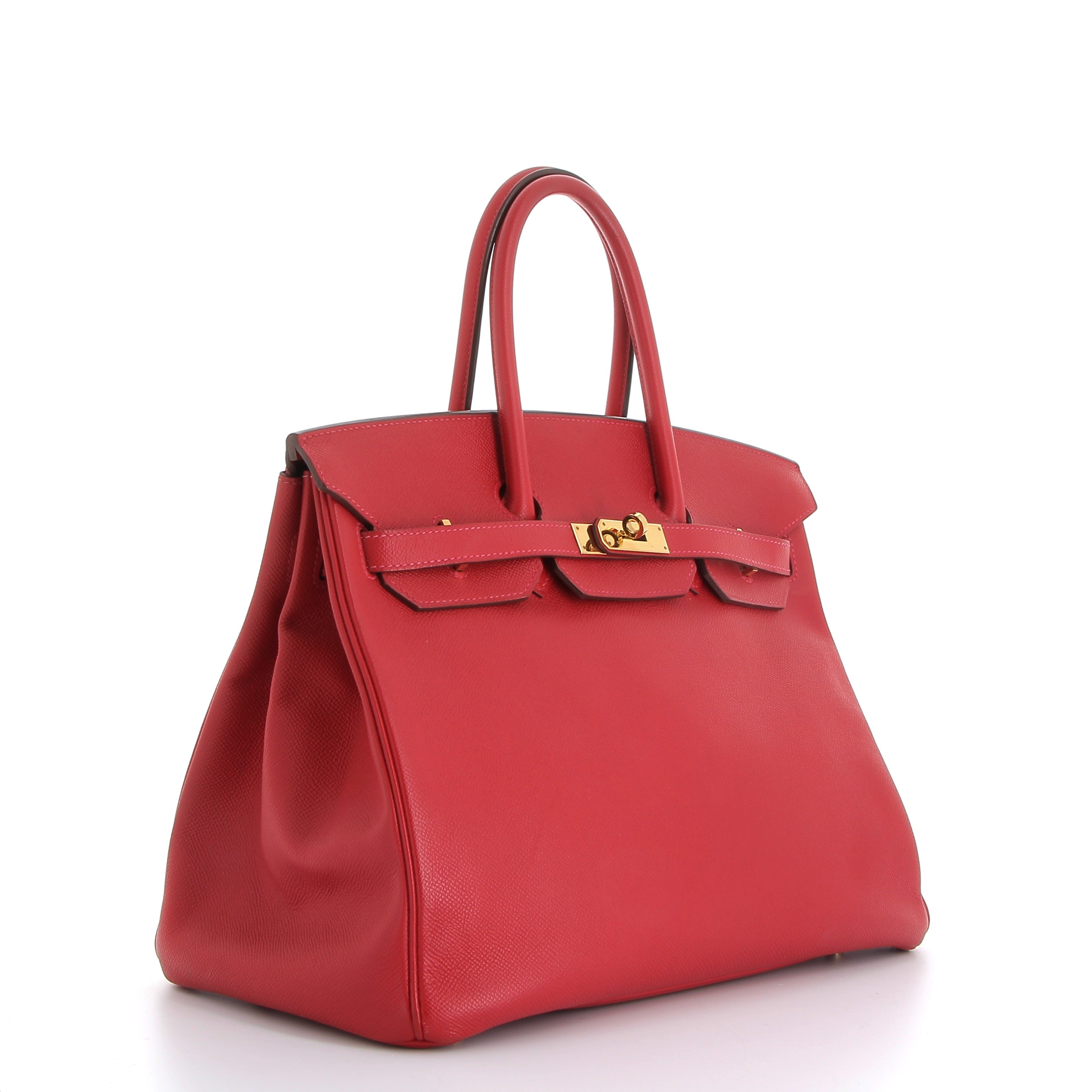 Hermès Birkin 35cm in Rouge Casaque Epsom with Palladium Hardware