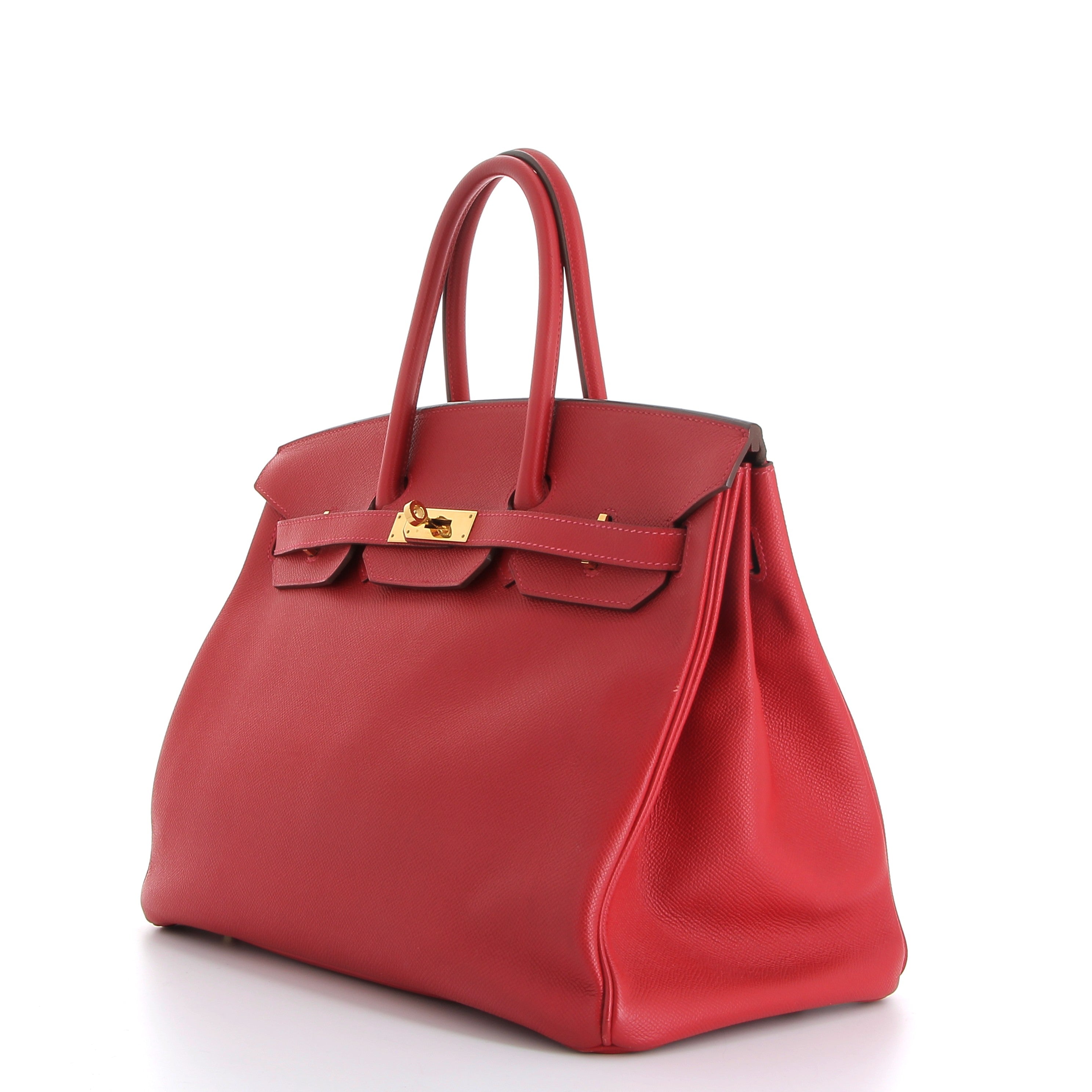 Hermès Birkin 35cm in Rouge Casaque Epsom with Palladium Hardware