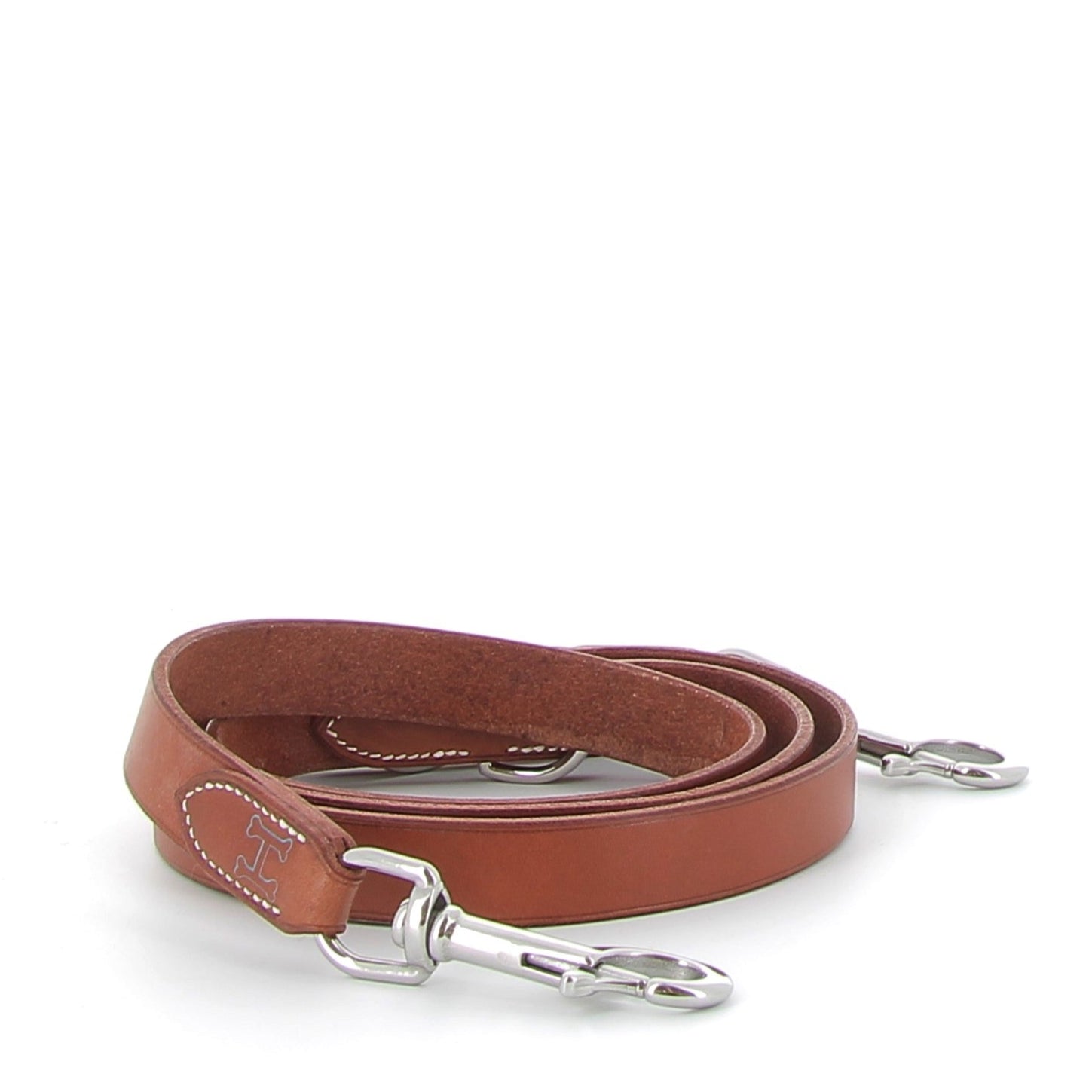 Hermès Polisson Dog Lead Leather 125 Dark Irish
