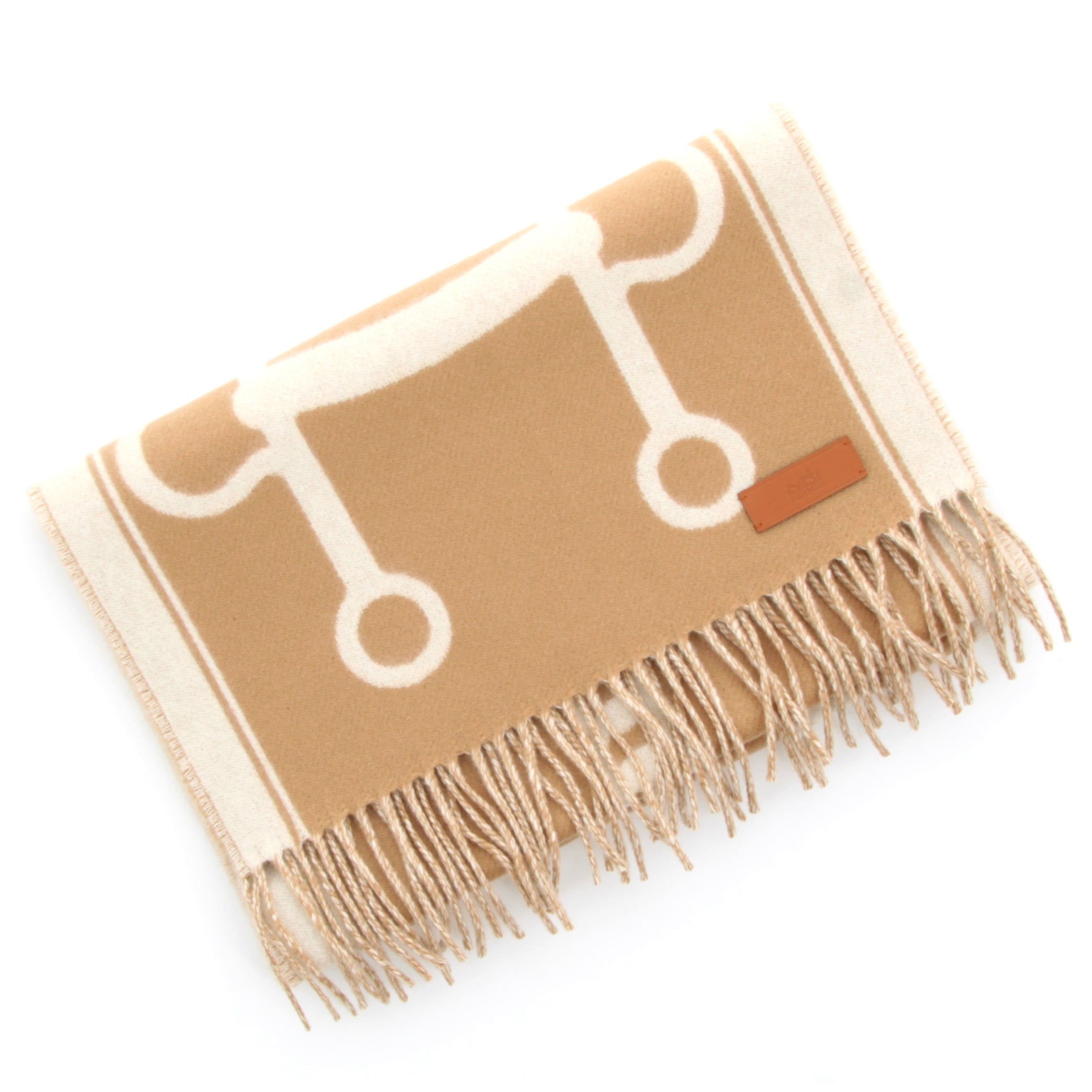 HERMÈS Casaque Mors Cashmere Scarf