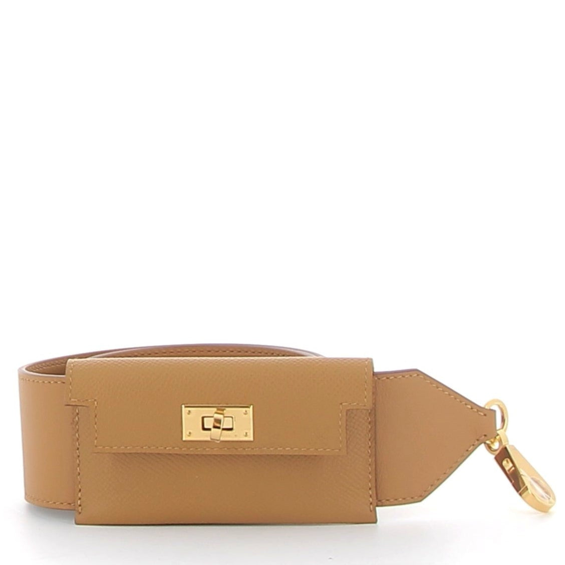 HERMÈS Bandoulière Pocket Sésame Yellow hardware