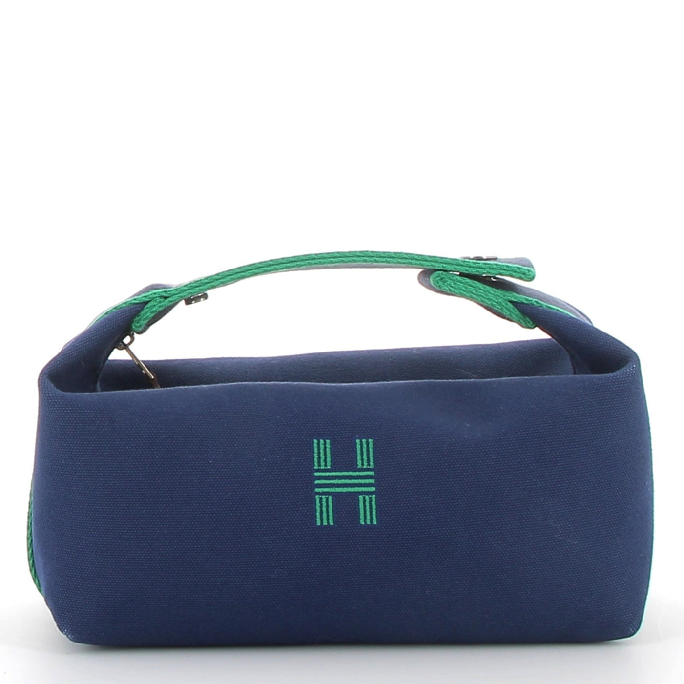 HERMÈS Bride-à-Brac pouch Blue Small model