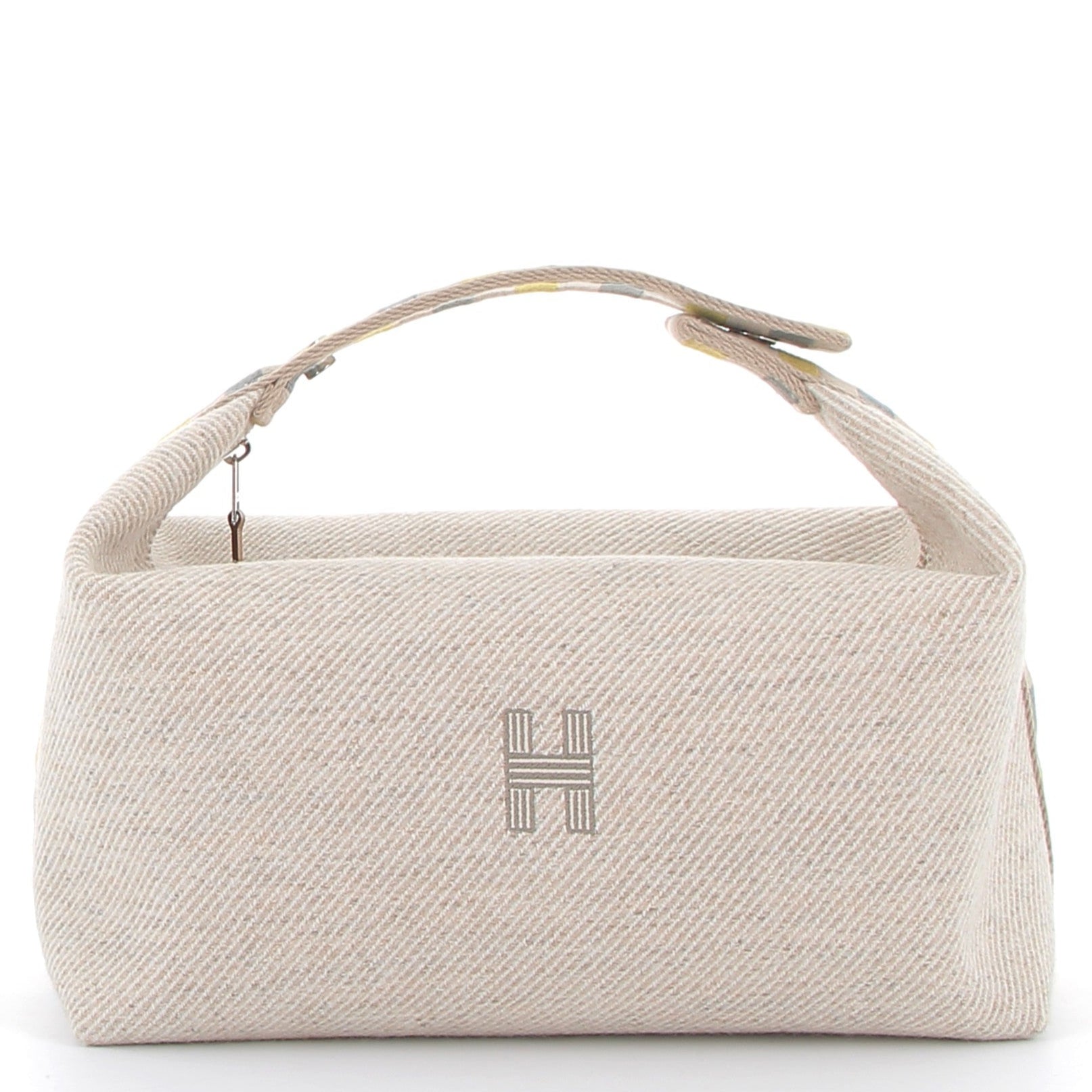 HERMÈS Bride-à-Brac pouch Seigle Large Model