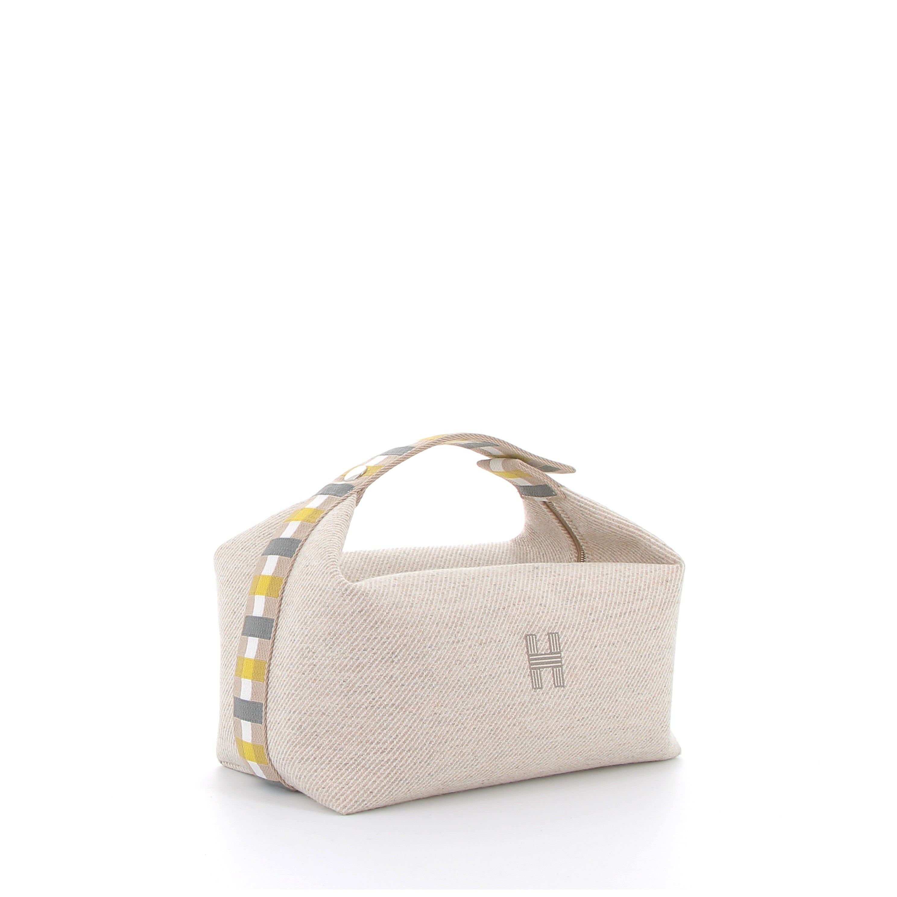 HERMÈS Bride-à-Brac pouch Seigle Large Model