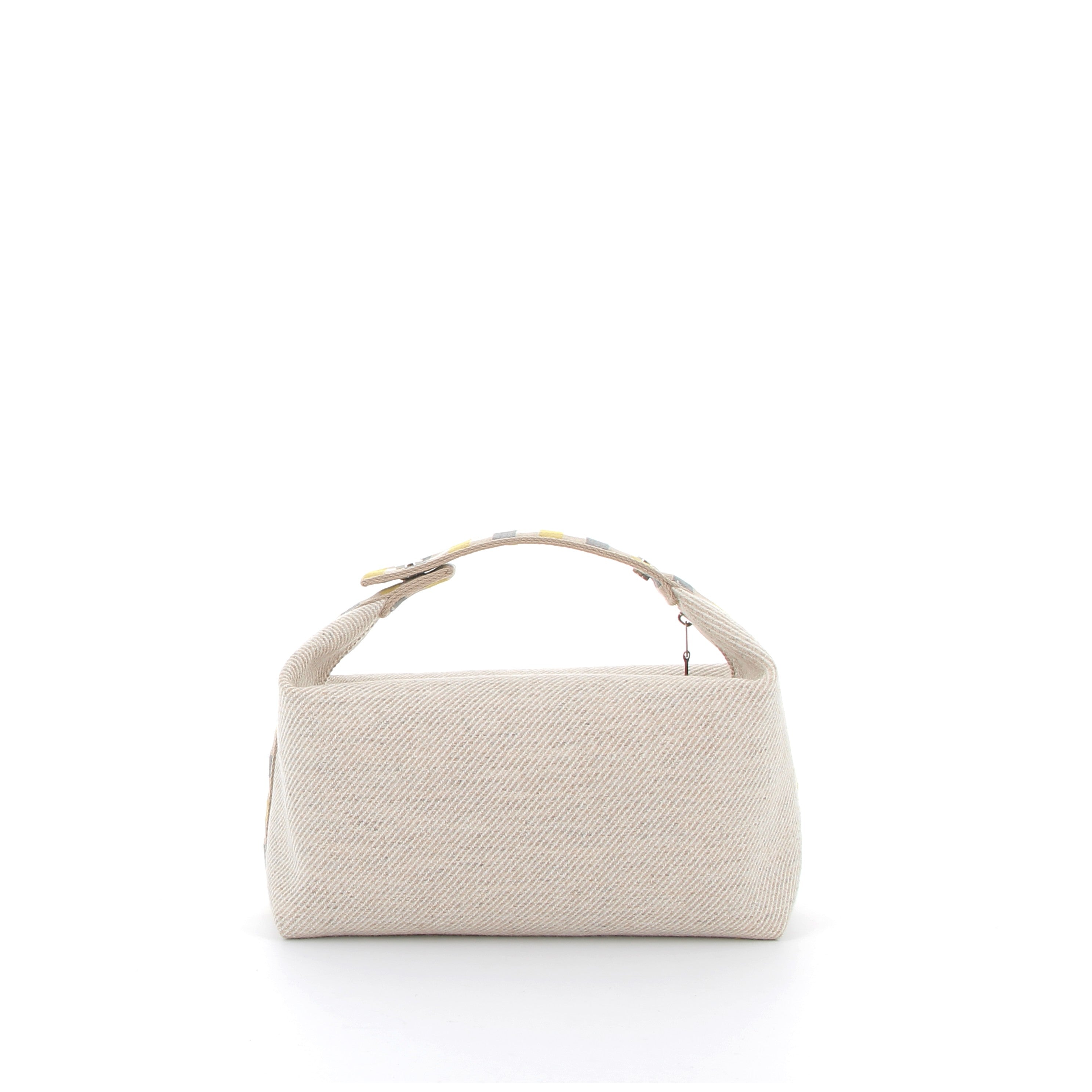 HERMÈS Bride-à-Brac pouch Seigle Large Model