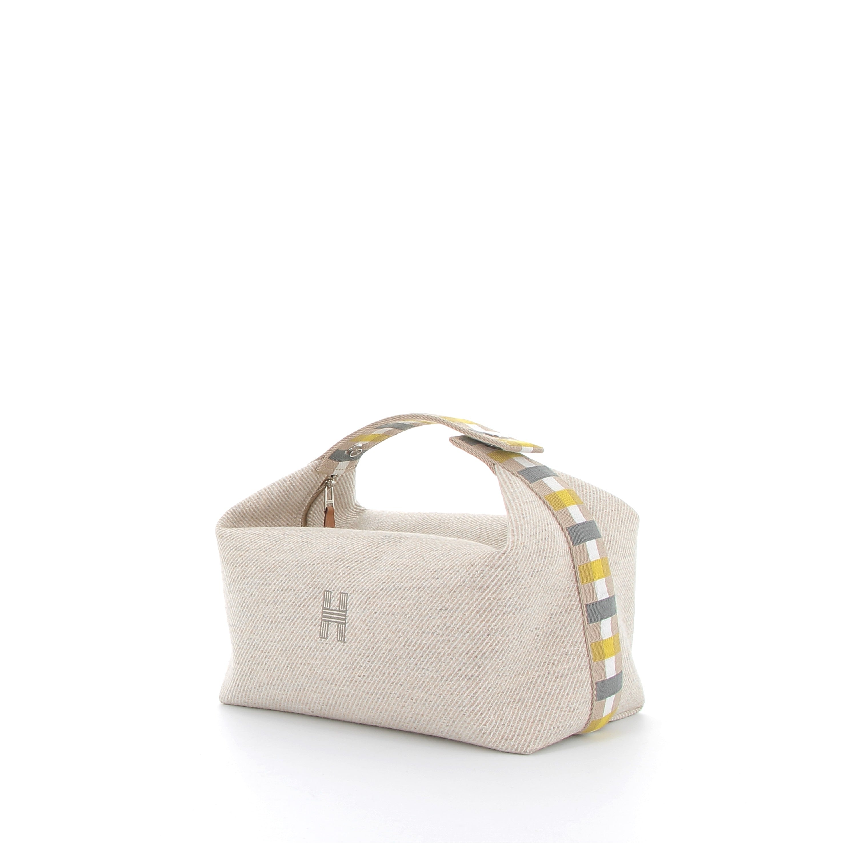 HERMÈS Bride-à-Brac pouch Seigle Large Model