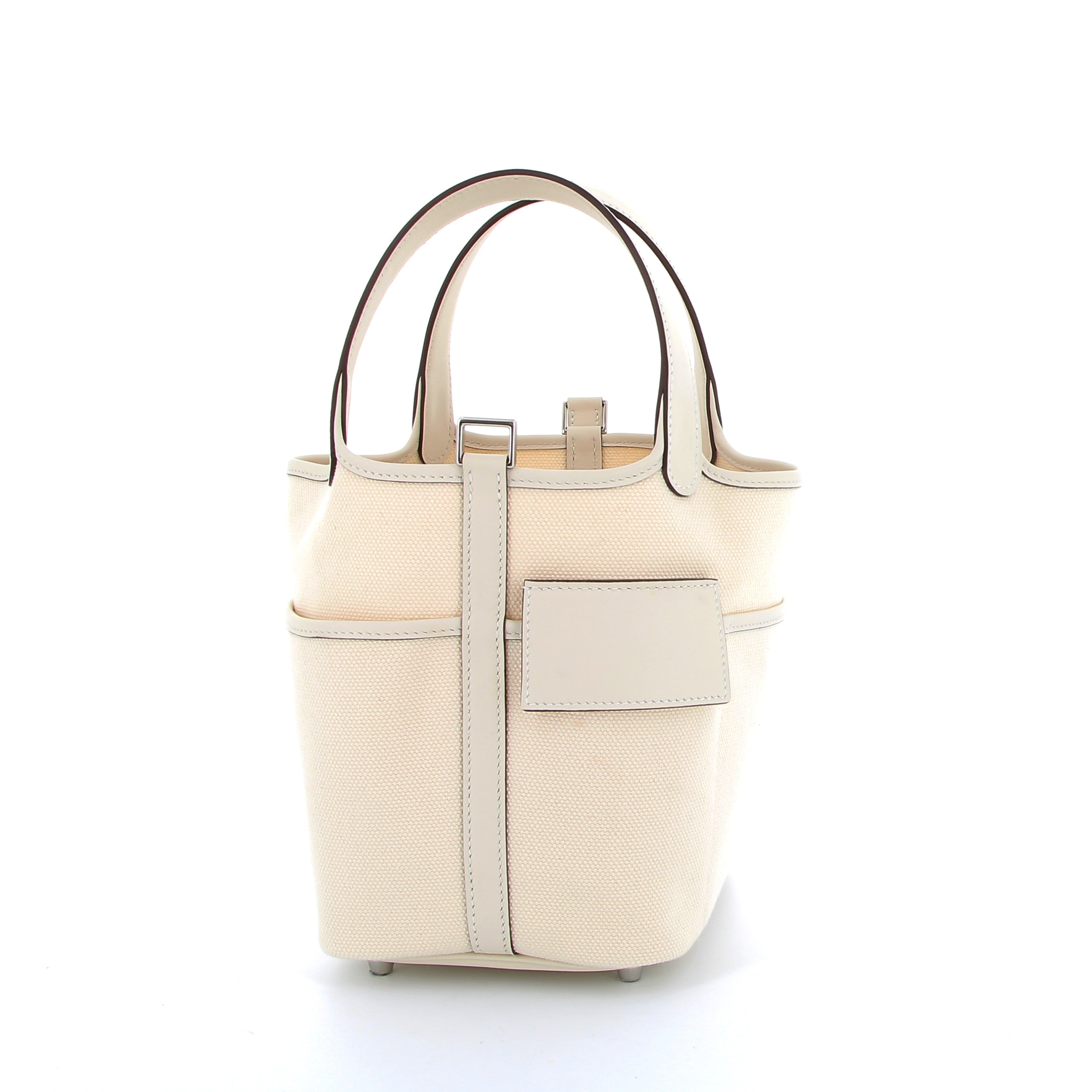 Hermès Picotin 18cm in Nata Crago with Palladium Hardware