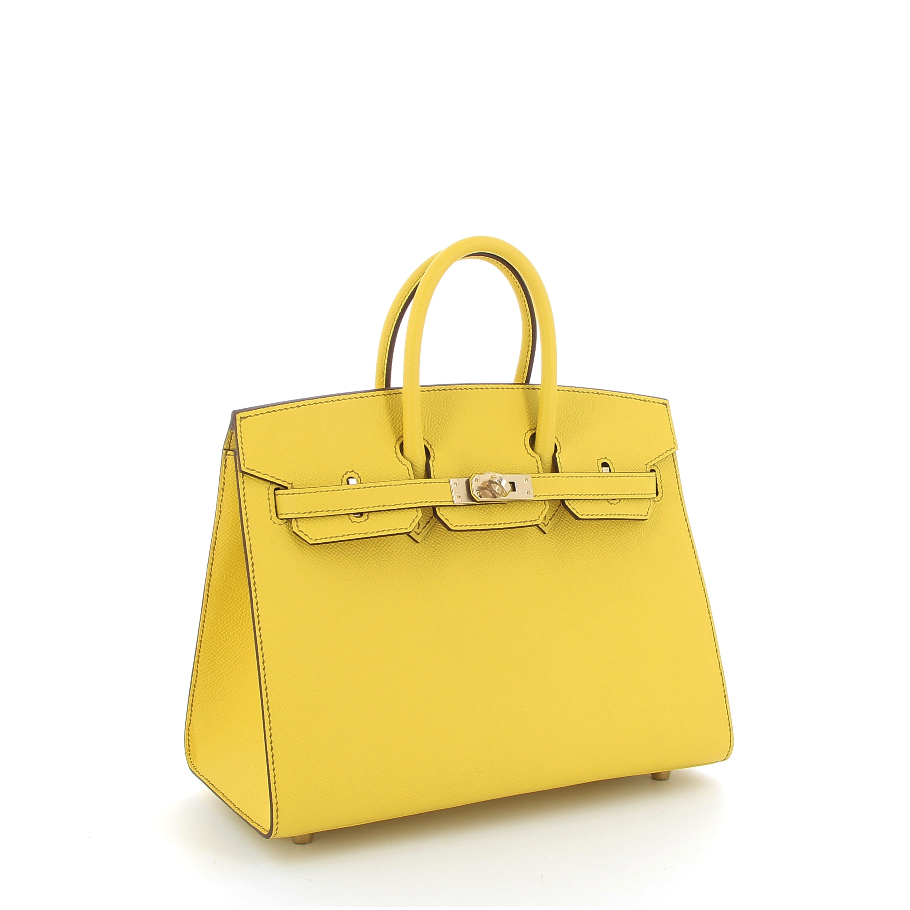 Hermès Birkin 25cm in Jaune De Naples Epsom Leather with Gold Hardware