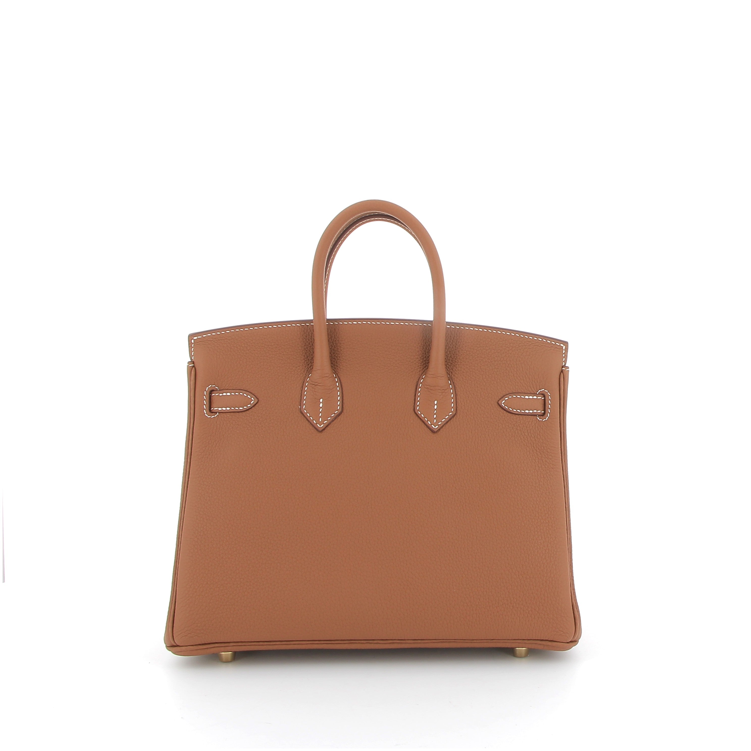 HERMÈS Birkin 25 Gold Togo Gold Hardware (GHW)