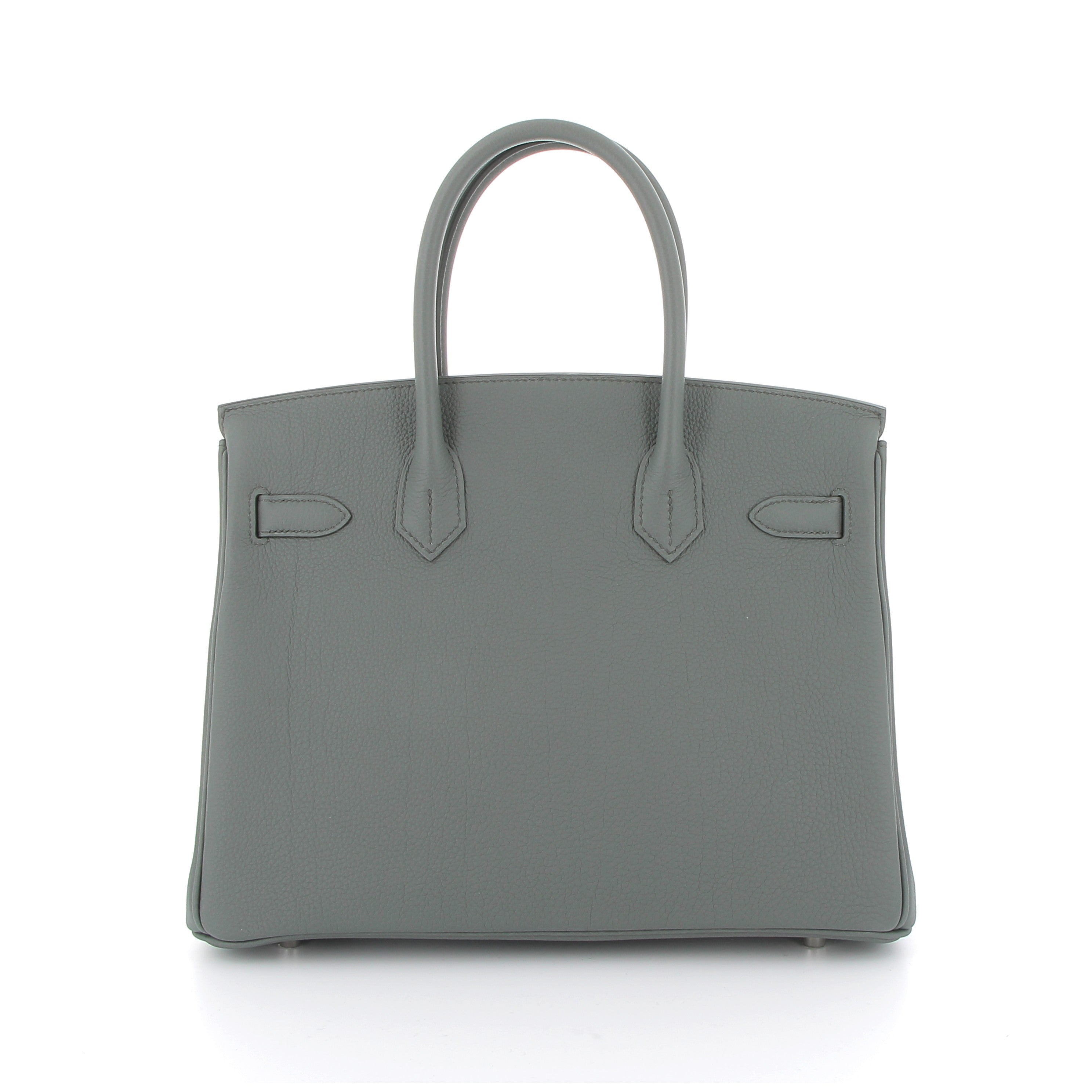 HERMES Birkin 30 Vert Amande Palladium hardware