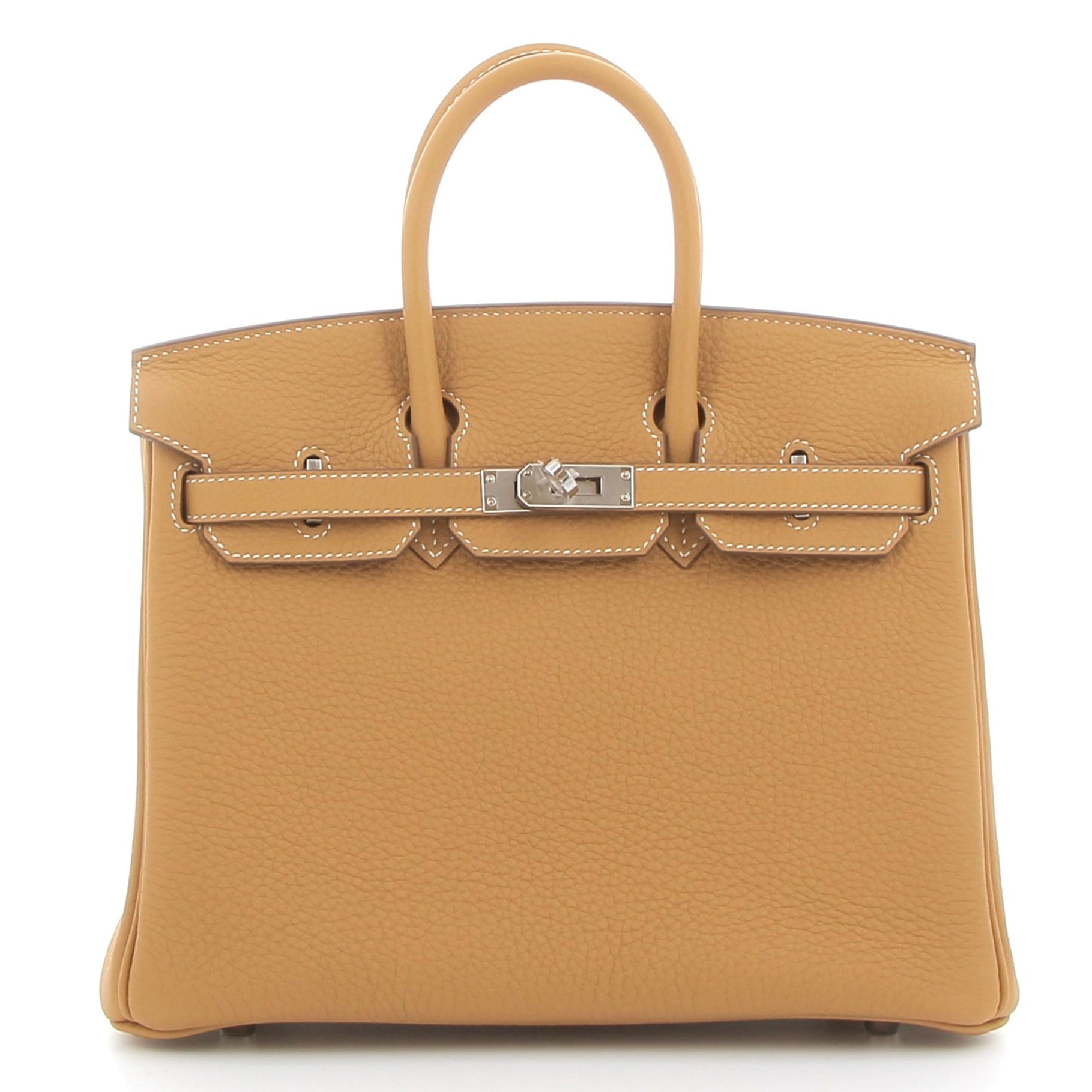 HERMES Birkin 25 Sable Togo Palladium hardware