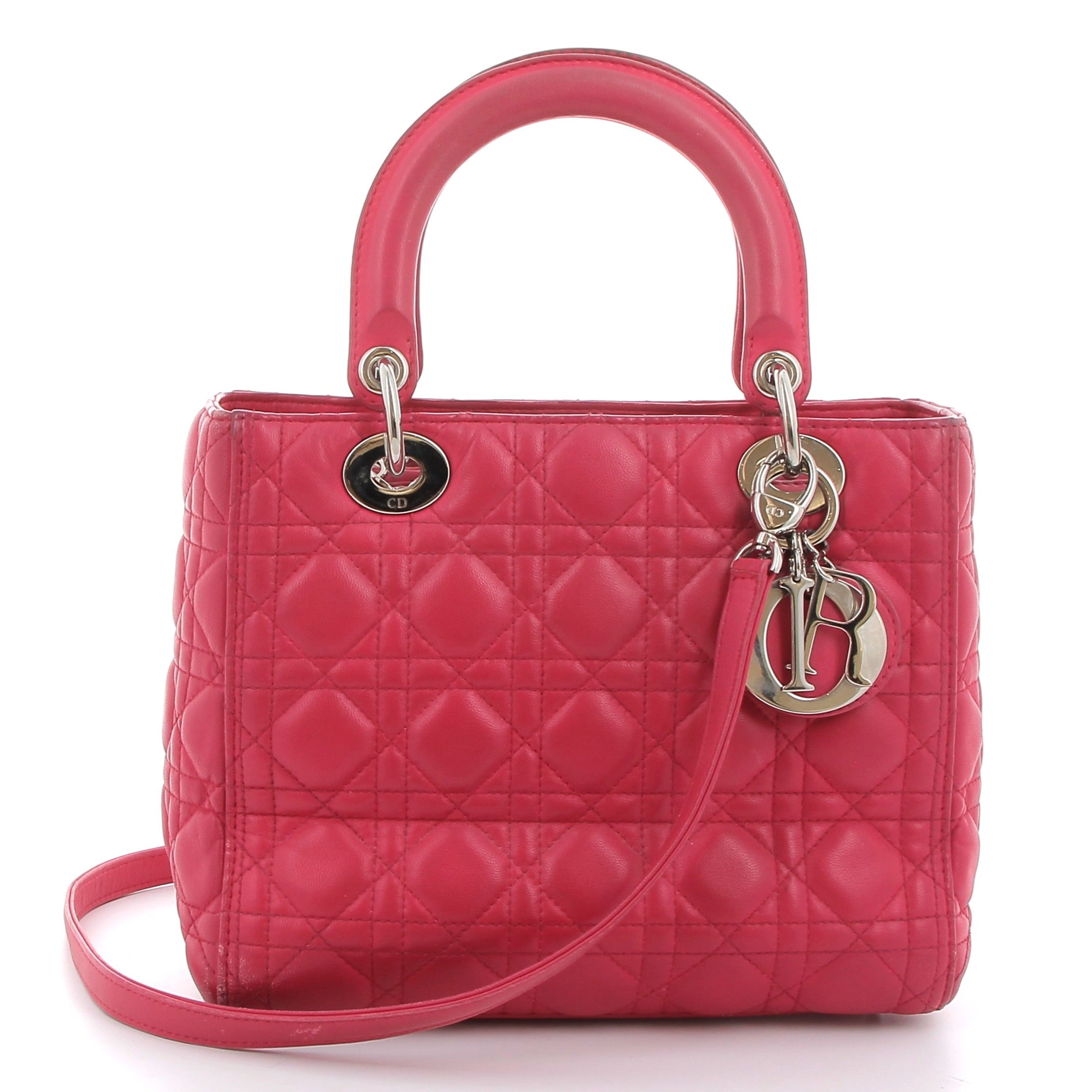 DIOR Lady Dior Medium Model Pink