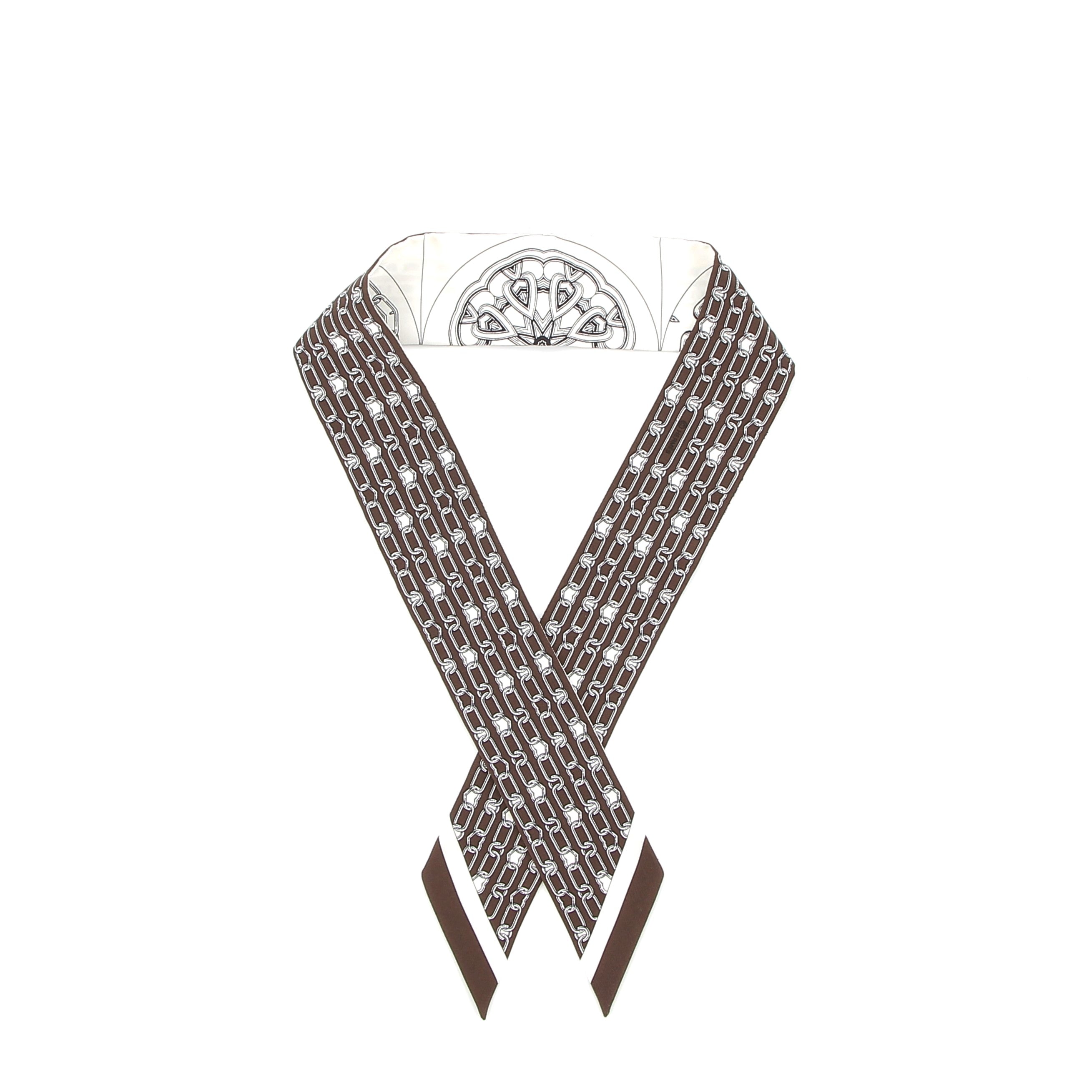 Hermès Silk Twilly Effet Kaléidoscope