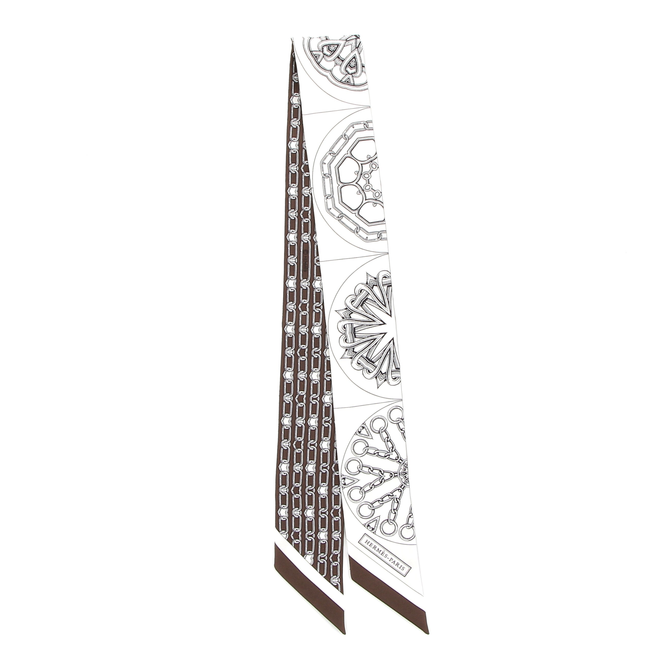 Hermès Silk Twilly Effet Kaléidoscope