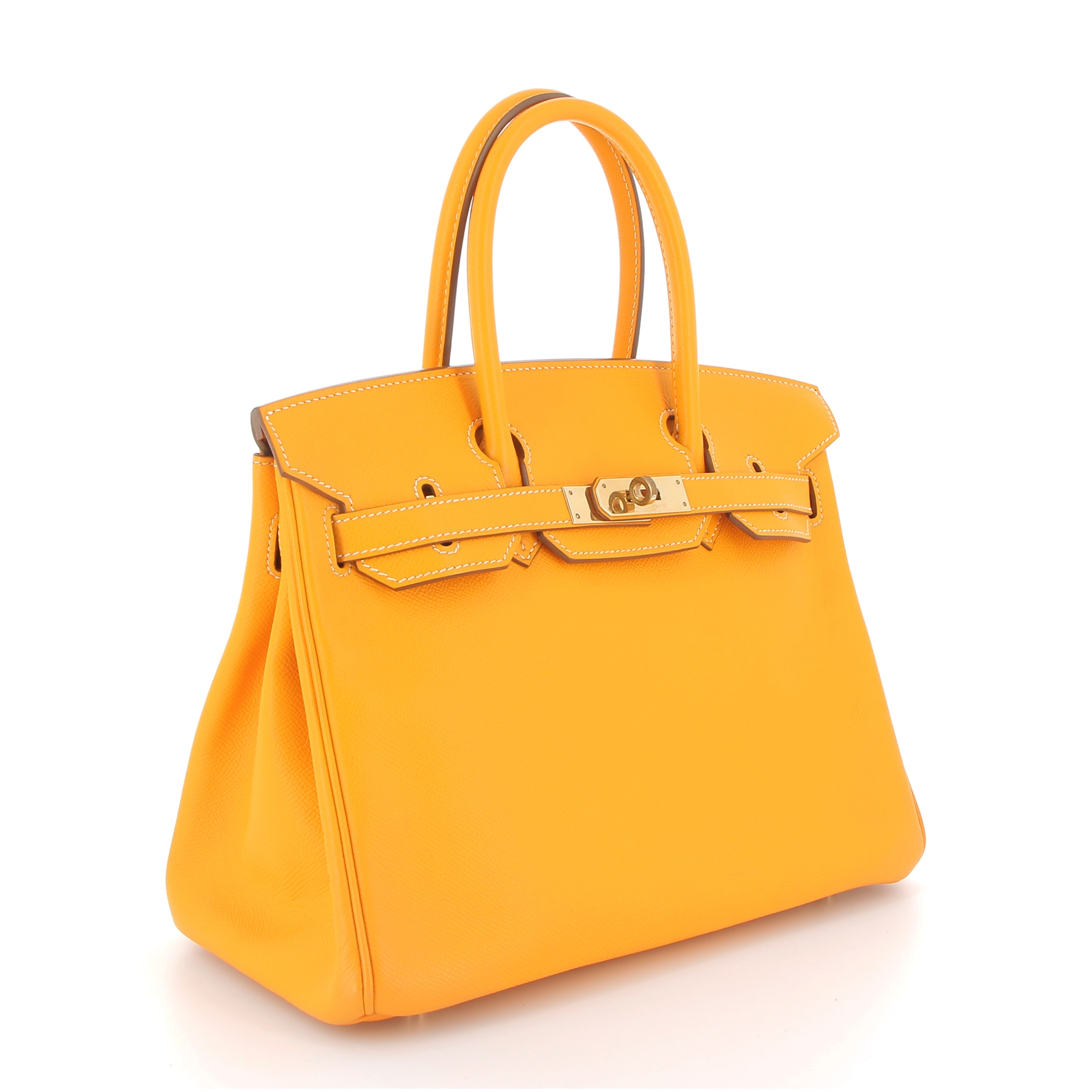 HERMÈS Preowned Birkin 30 Soleil Epsom Gold Hardware (GHW)