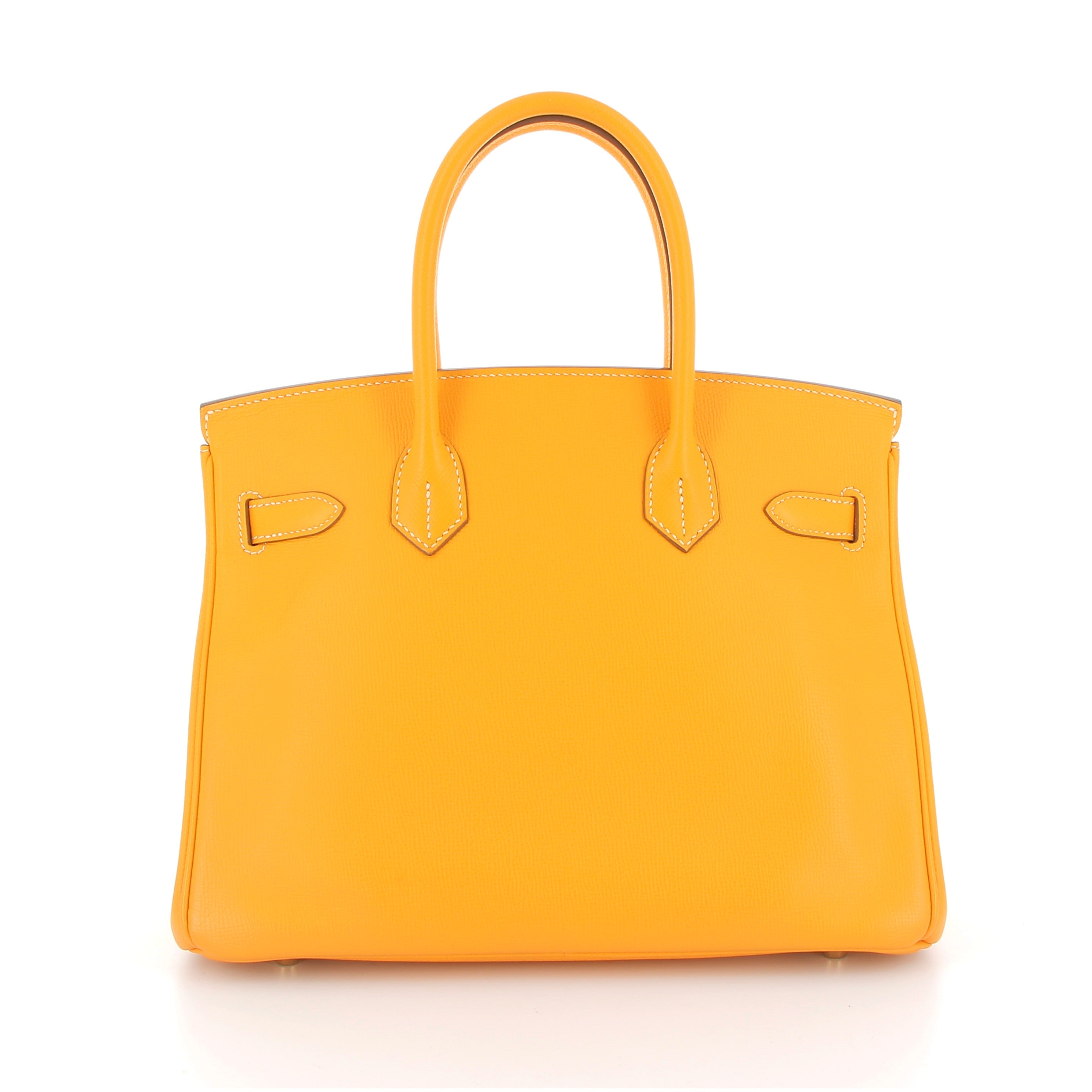 HERMÈS Preowned Birkin 30 Soleil Epsom Gold Hardware (GHW)