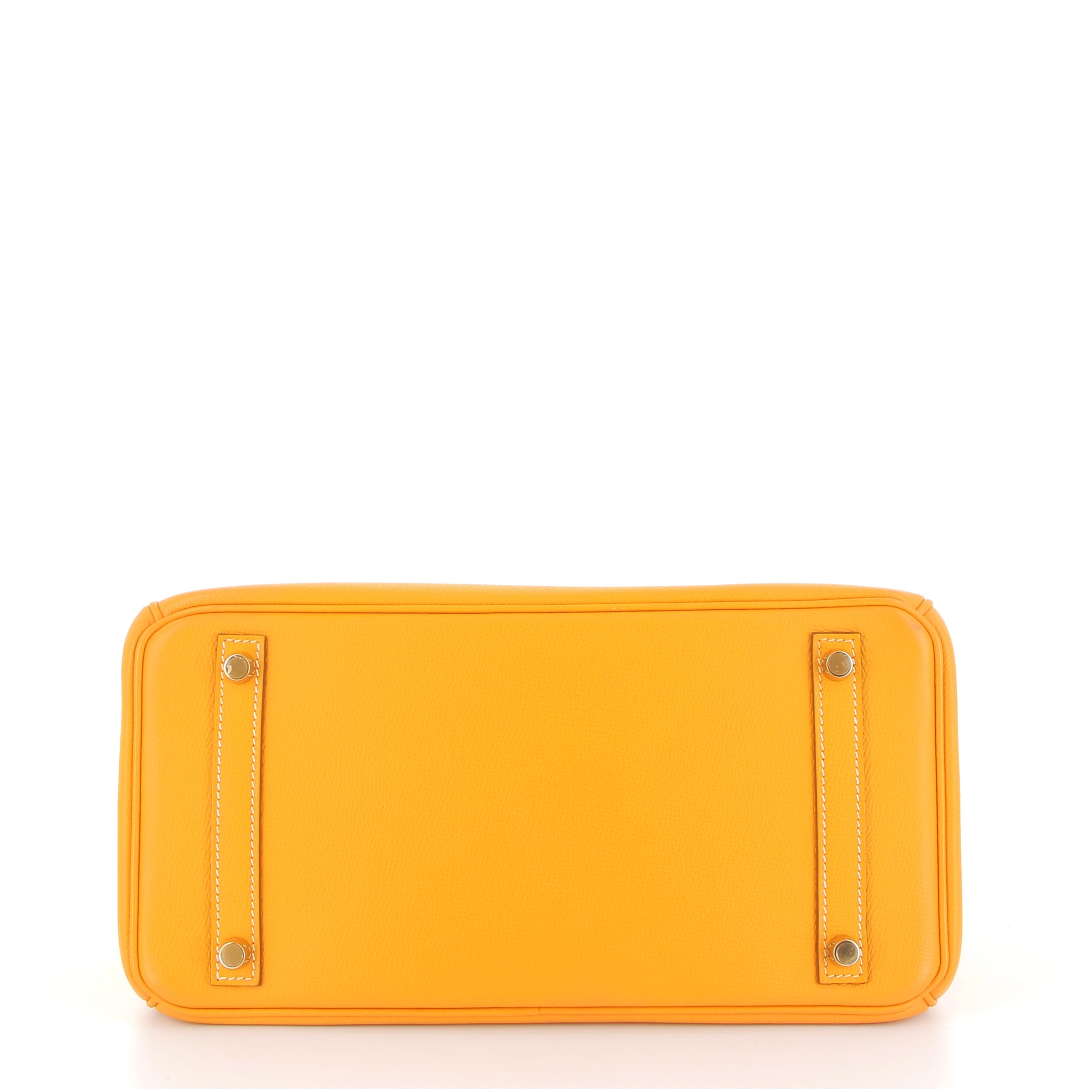 HERMÈS Preowned Birkin 30 Soleil Epsom Gold Hardware (GHW)