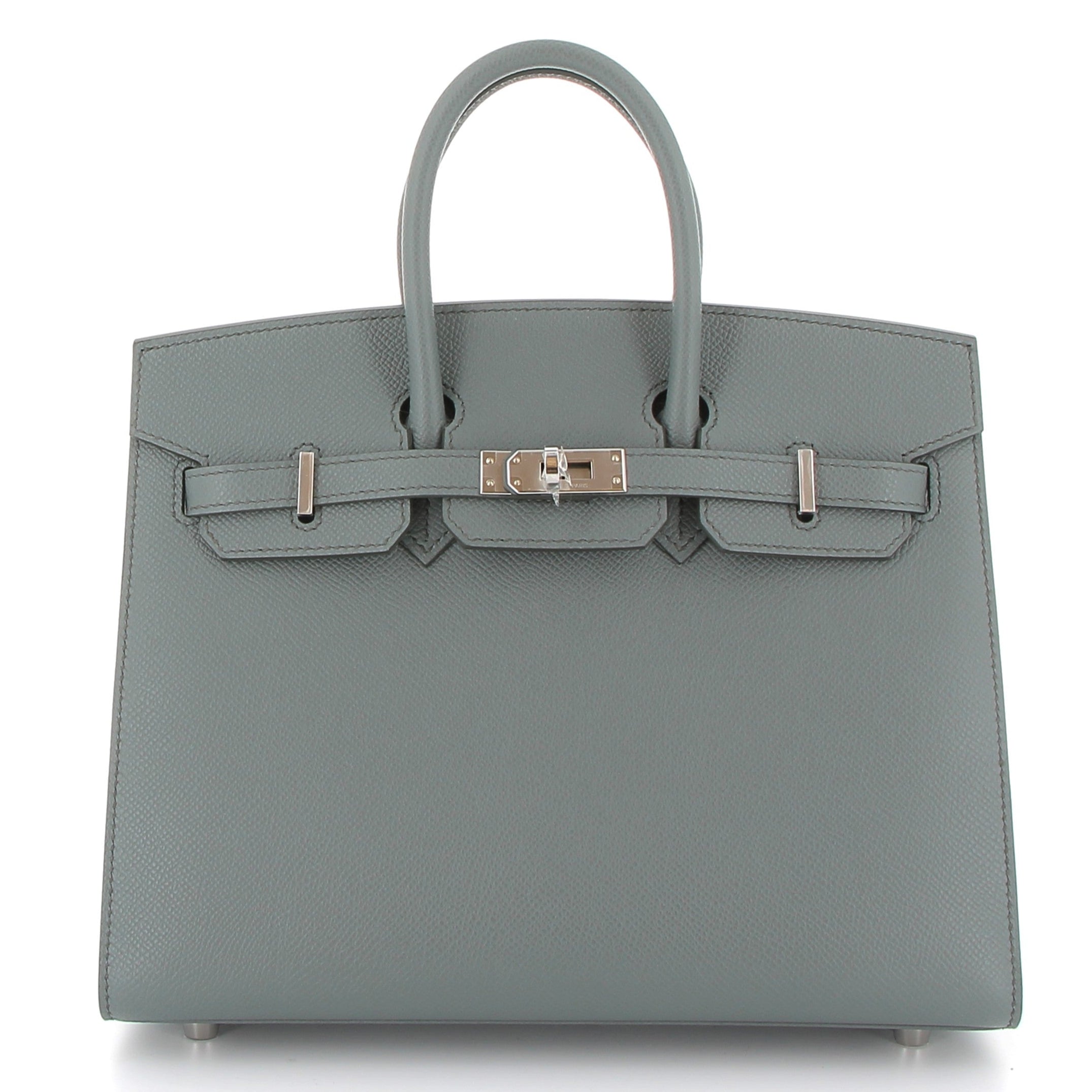 HERMÈS Birkin 25 Vert Amande Epsom Sellier Gold Hardware (GHW)