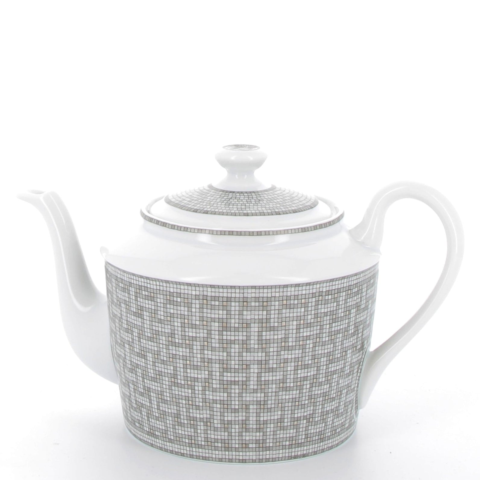 HERMES Mosaïque 24 Platine Teapot