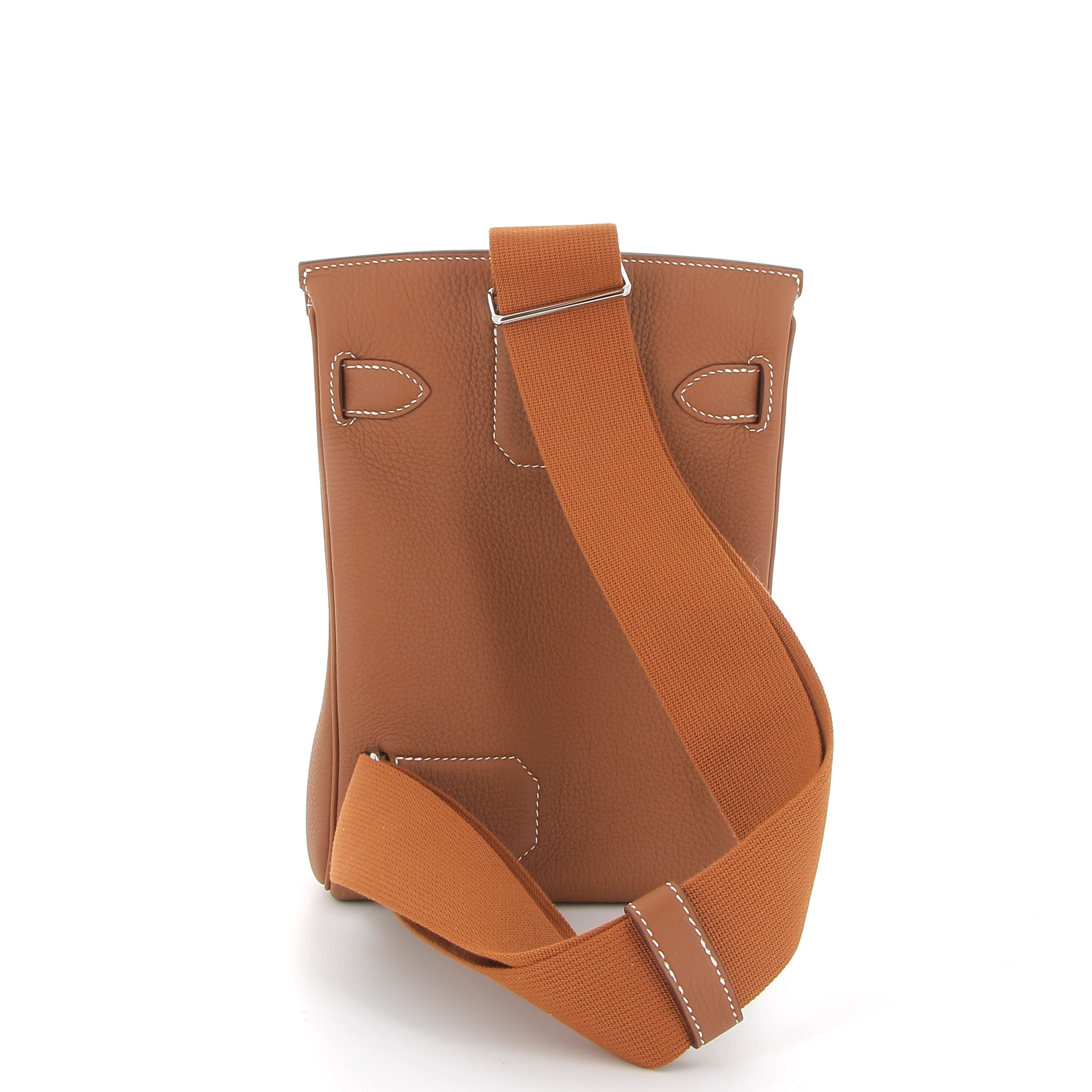 HERMES Hac a Dos Gold Togo leather Palladium hardware