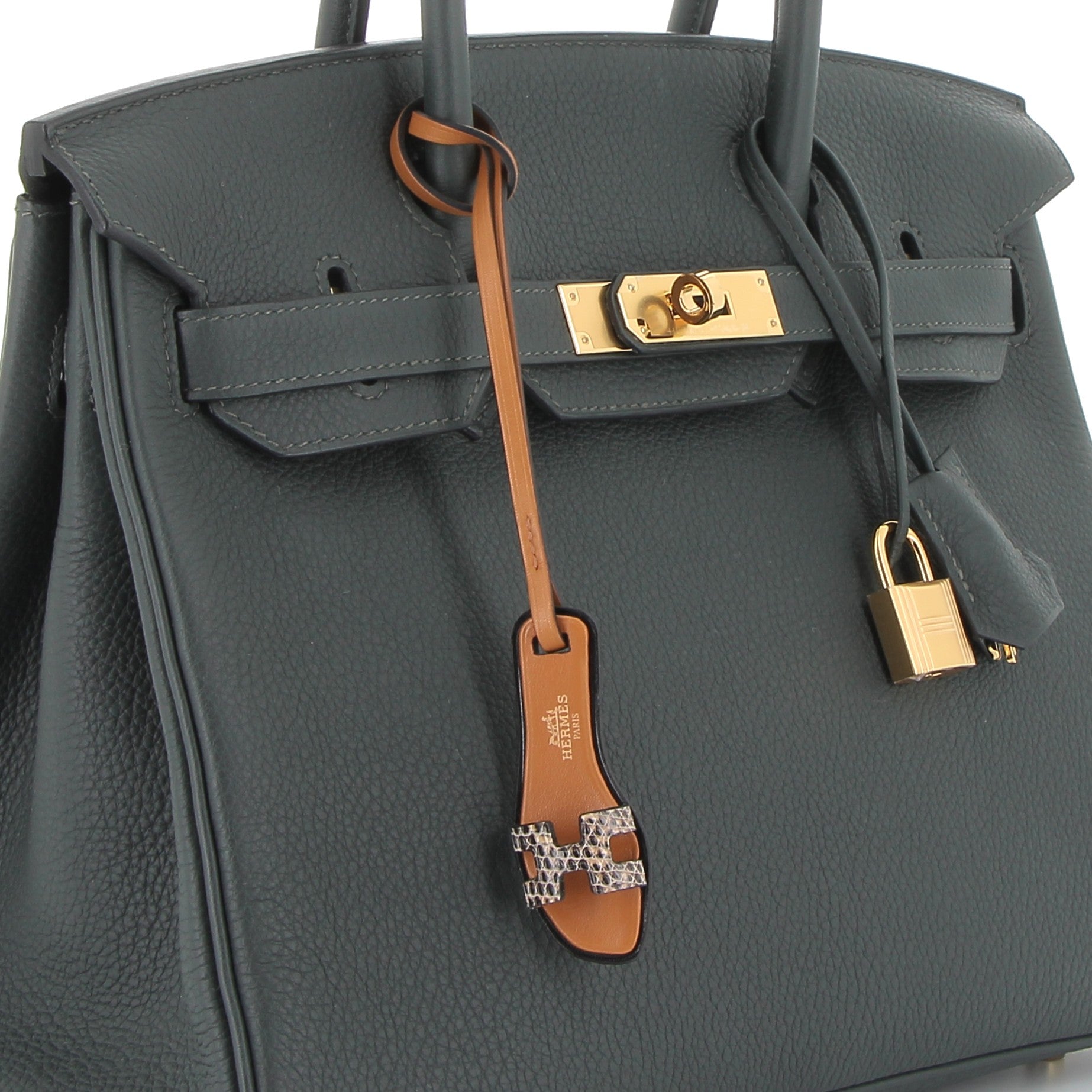 Hermès Oran Nano Charm Lizard Ombre