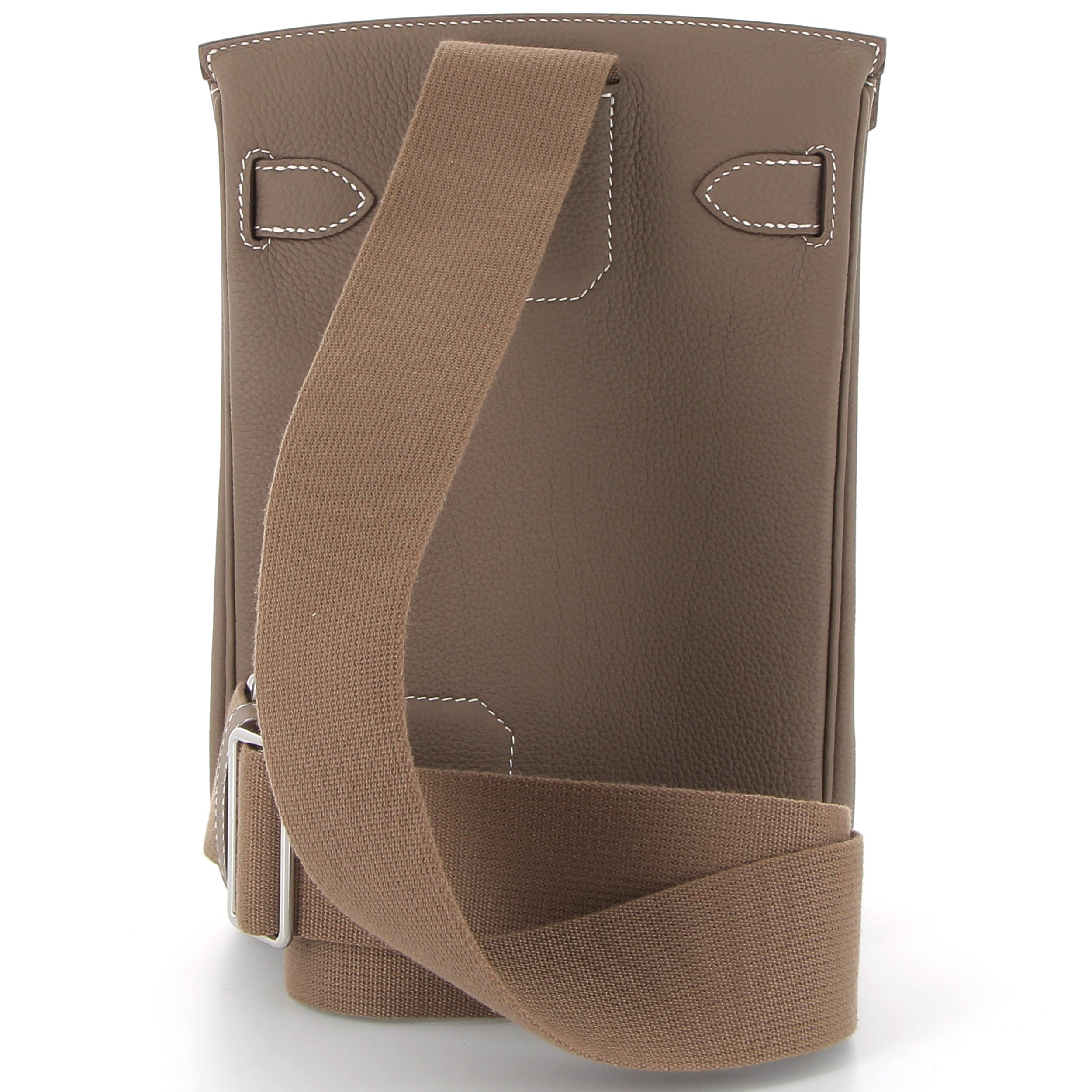 HERMES Hac à Dos Étoupe Togo leather Palladium hardware