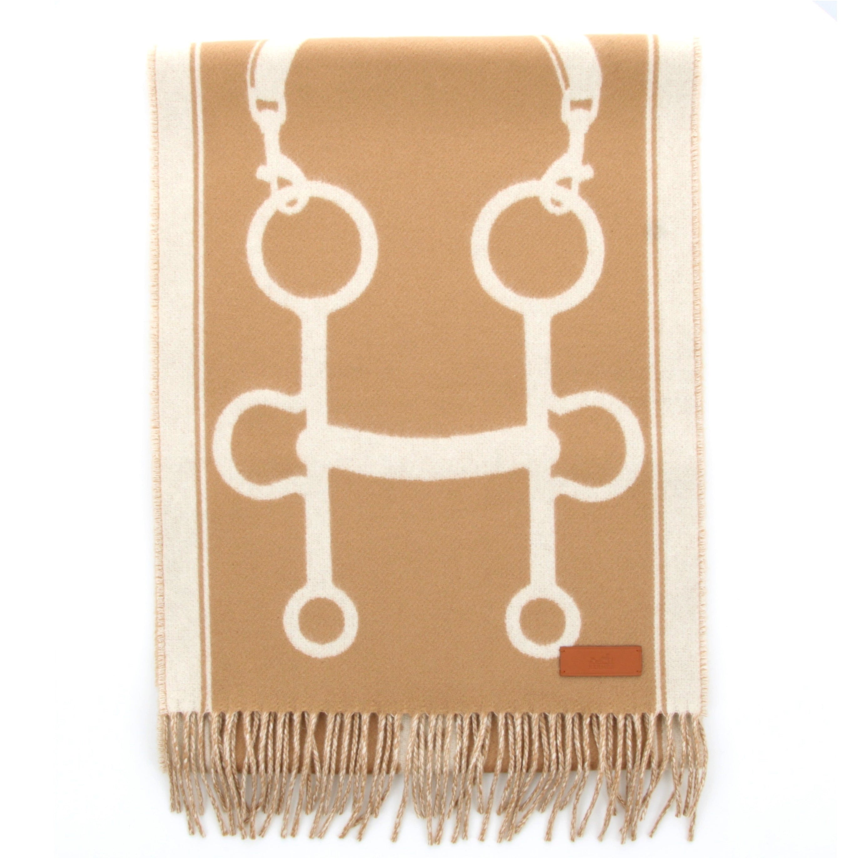 HERMÈS Casaque Mors Cashmere Scarf