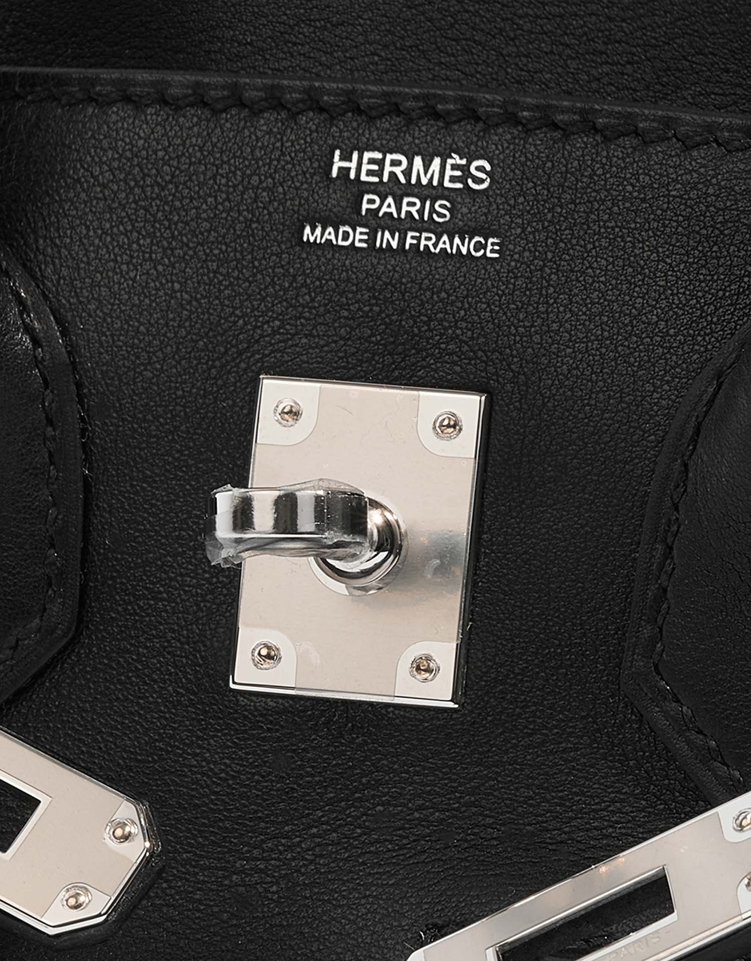 HERMÈS Birkin 25 The Rock Veau Volupto Noir