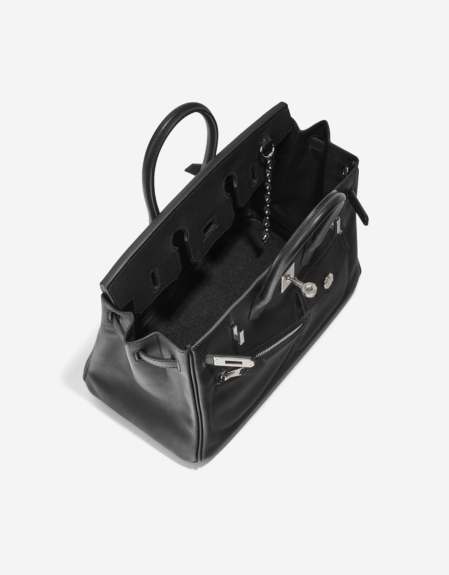HERMÈS Birkin 25 The Rock Veau Volupto Noir