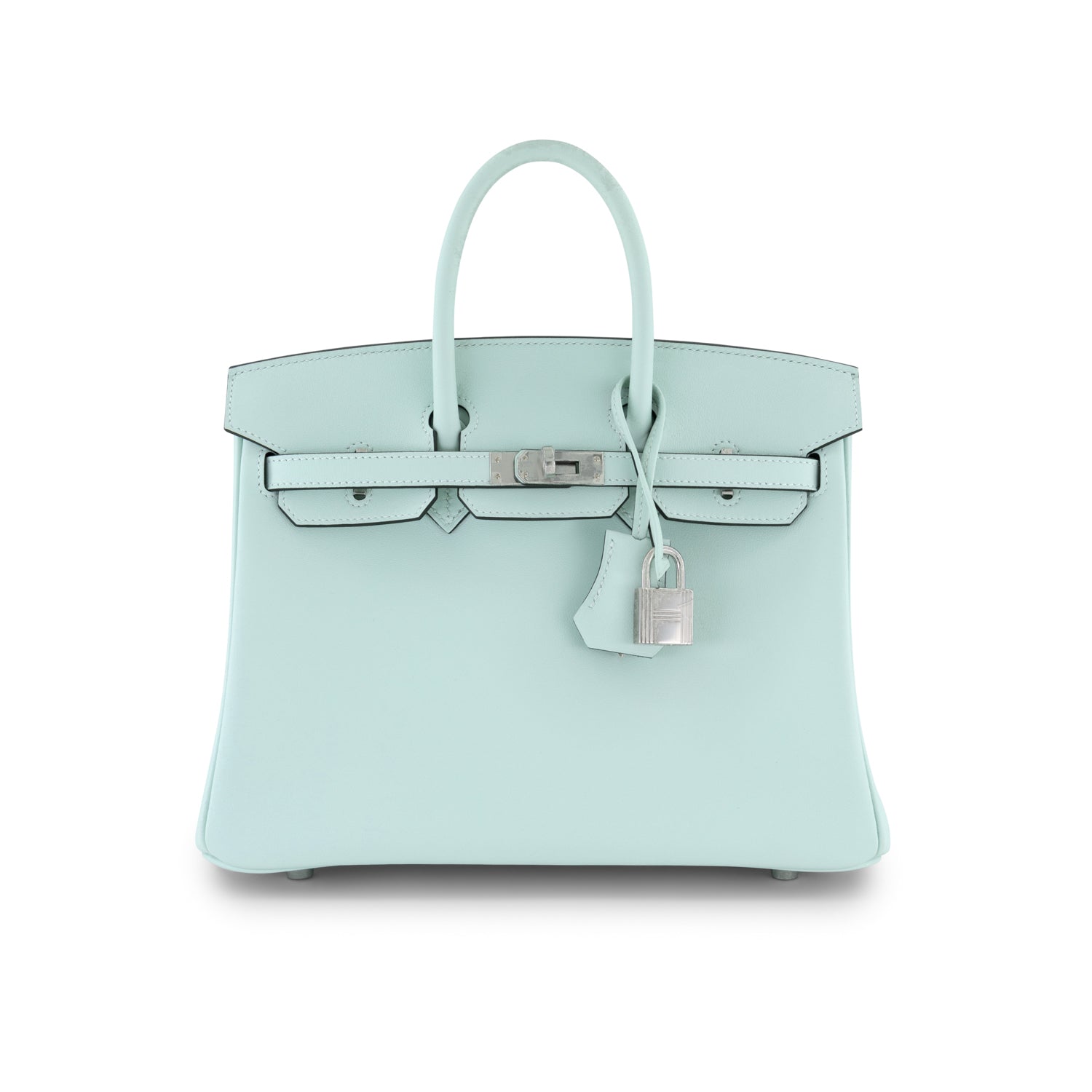 Hermès Birkin 25 Vert Peppermint Swift Palladium Hardware