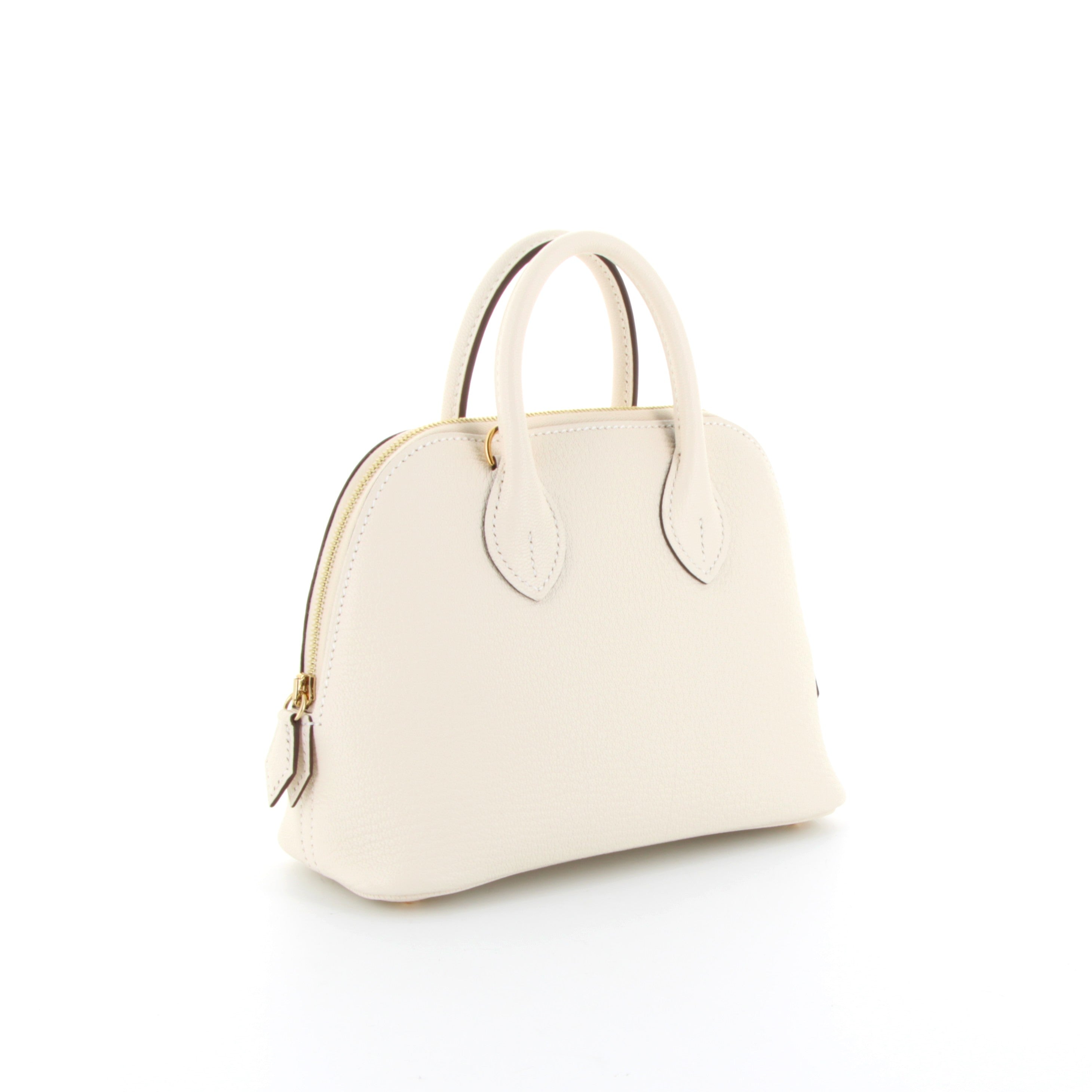 HERMES Mini Bolide Nata Chevre Gold hardware