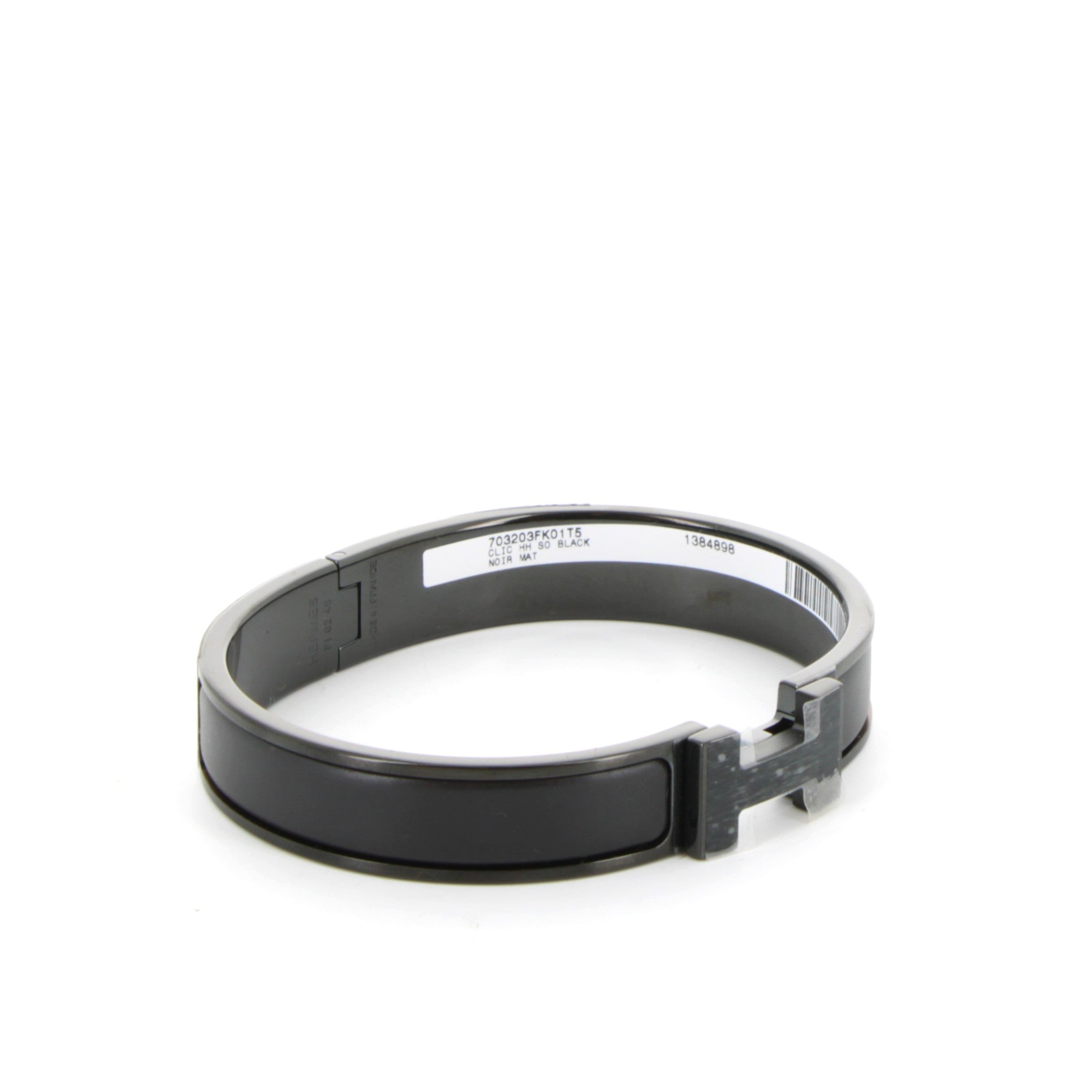 Hermes Clic H Bracelet Noir So Black Bracelet