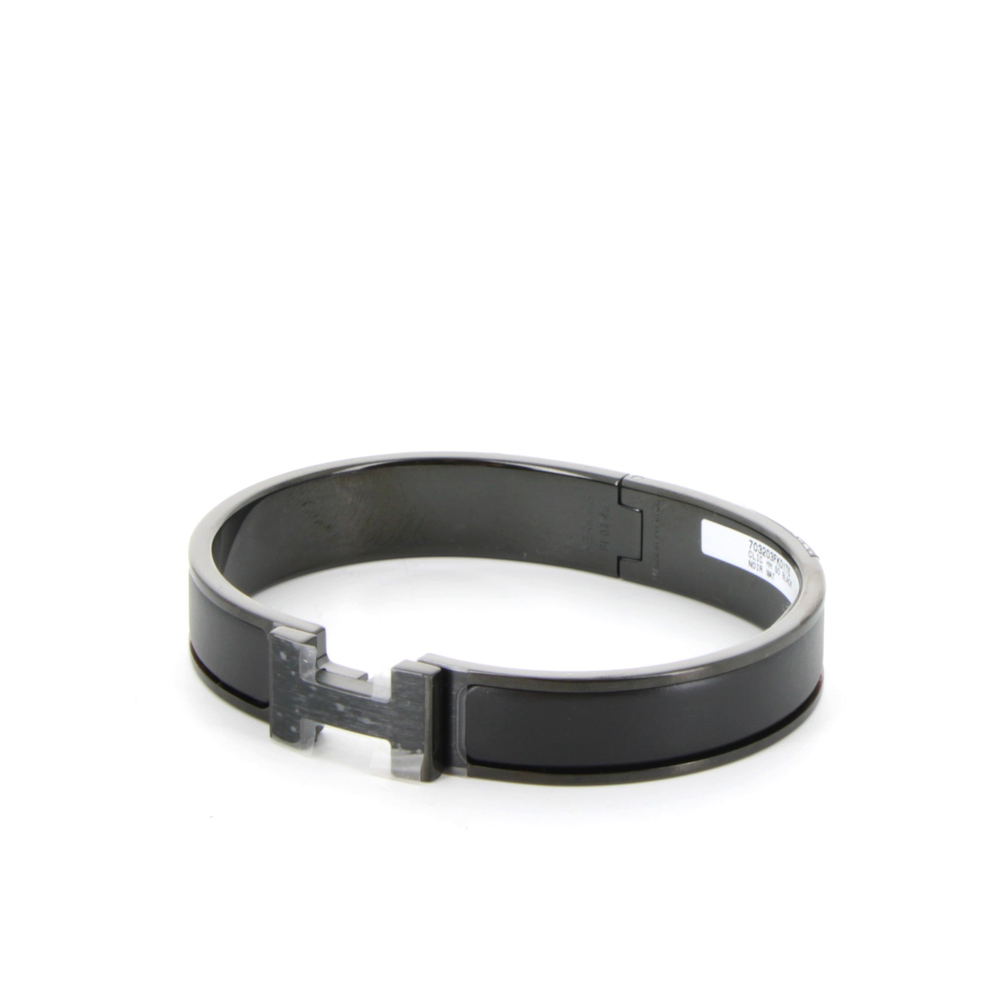 Hermes Clic H Bracelet Noir So Black Bracelet