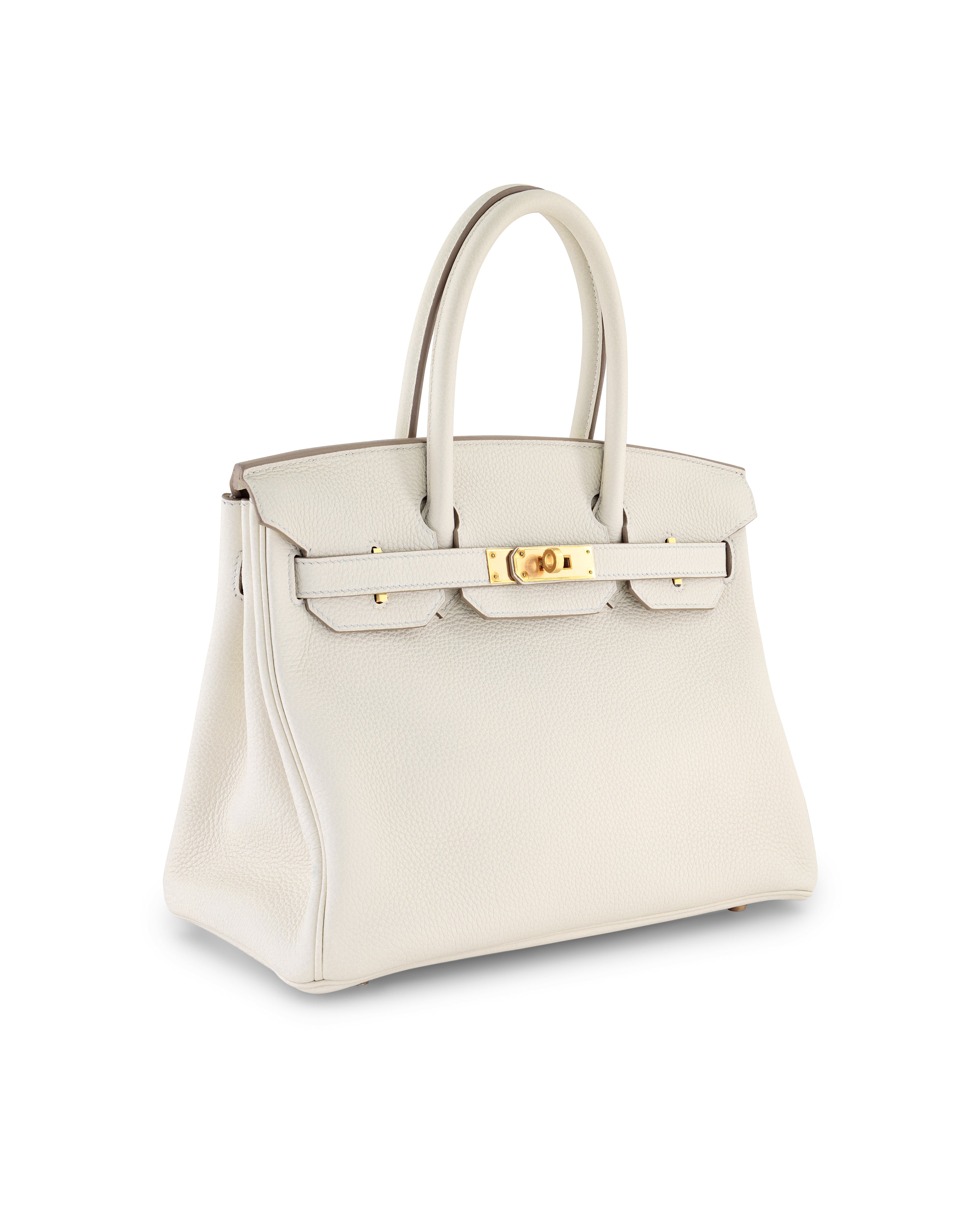 Hermès Birkin 30cm in Craie Togo Leather with Gold Hardware