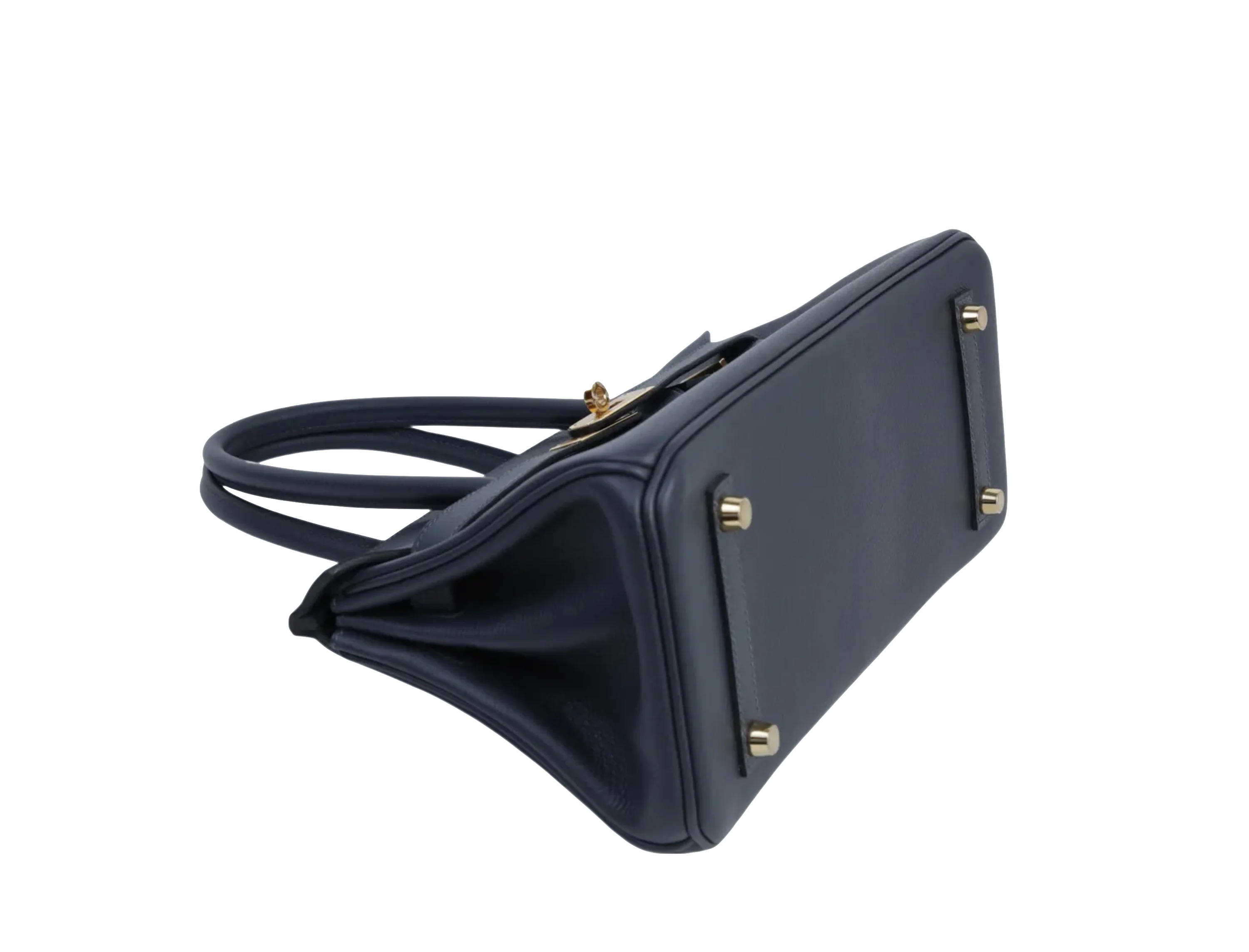 HERMES Birkin Shoulder Ardoise Evercolor Gold Hardware