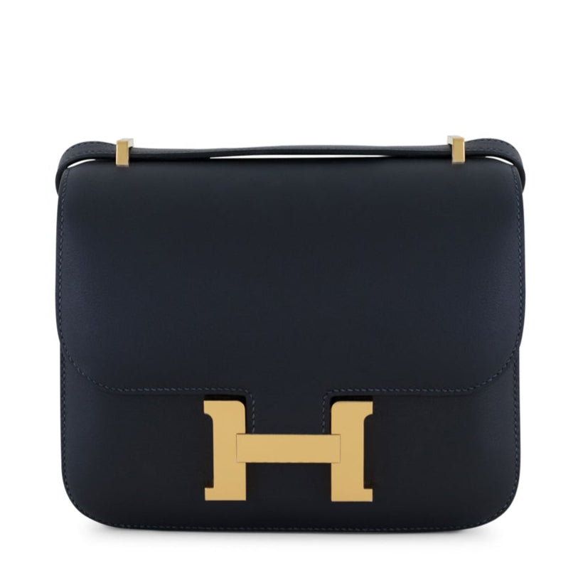 HERMES Constance 18 Caban Swift Gold Hardware