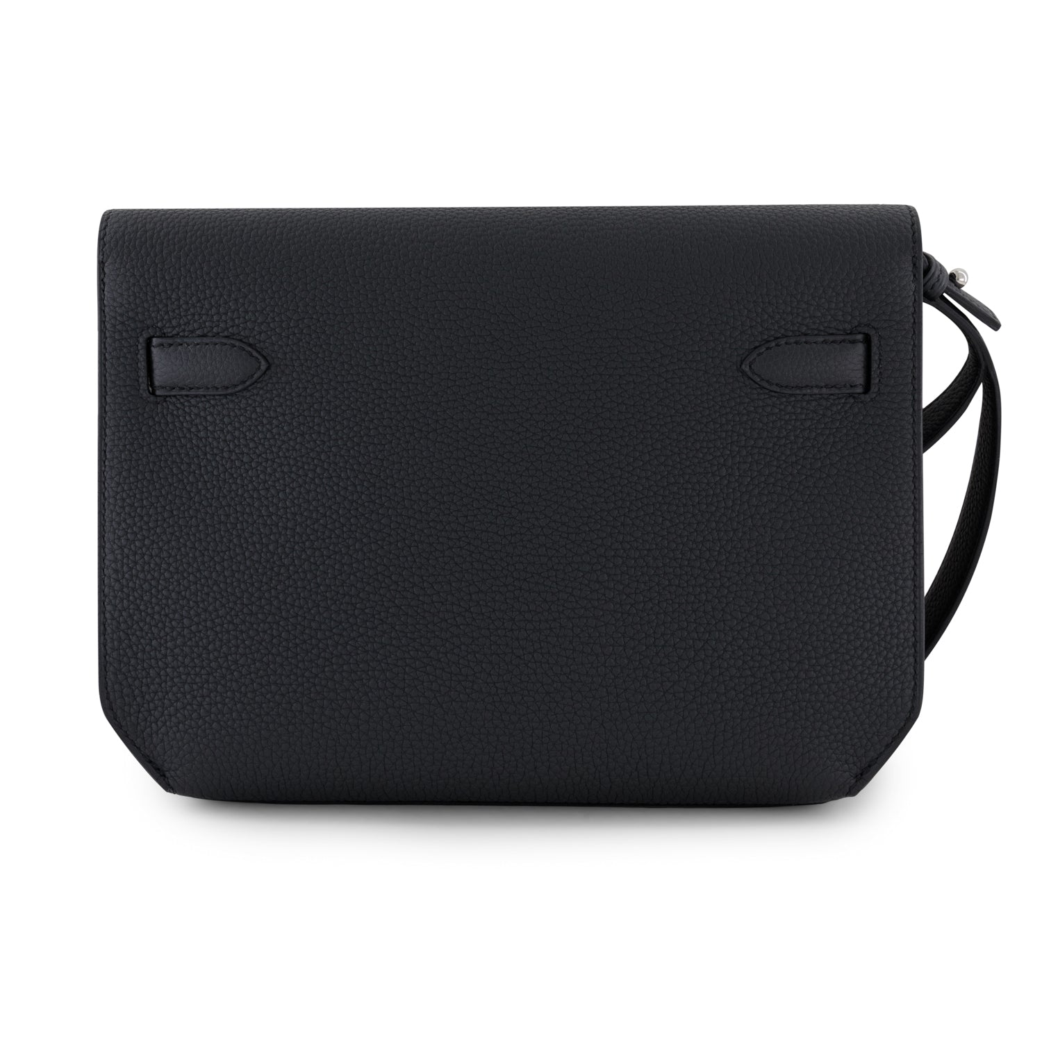 HERMES Kelly Depeche Ardoise Togo Leather Palladium Hardware